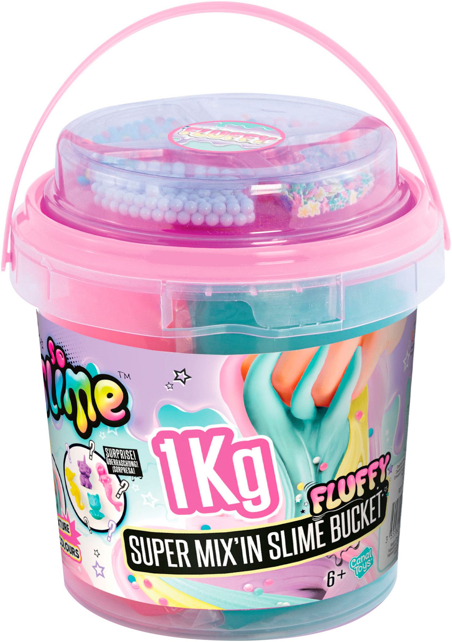 Canal Toys Kreativset Slime™, Slime Eimer mit 1kg Slime, Lieferung erfolgt farblich Variante nicht wählbar!