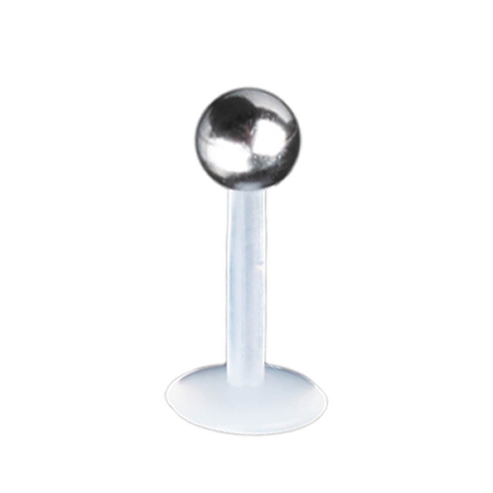 viva-adorno Piercing-Set Labret Lippenpiercing Bioflex Edelstahl günstig online kaufen