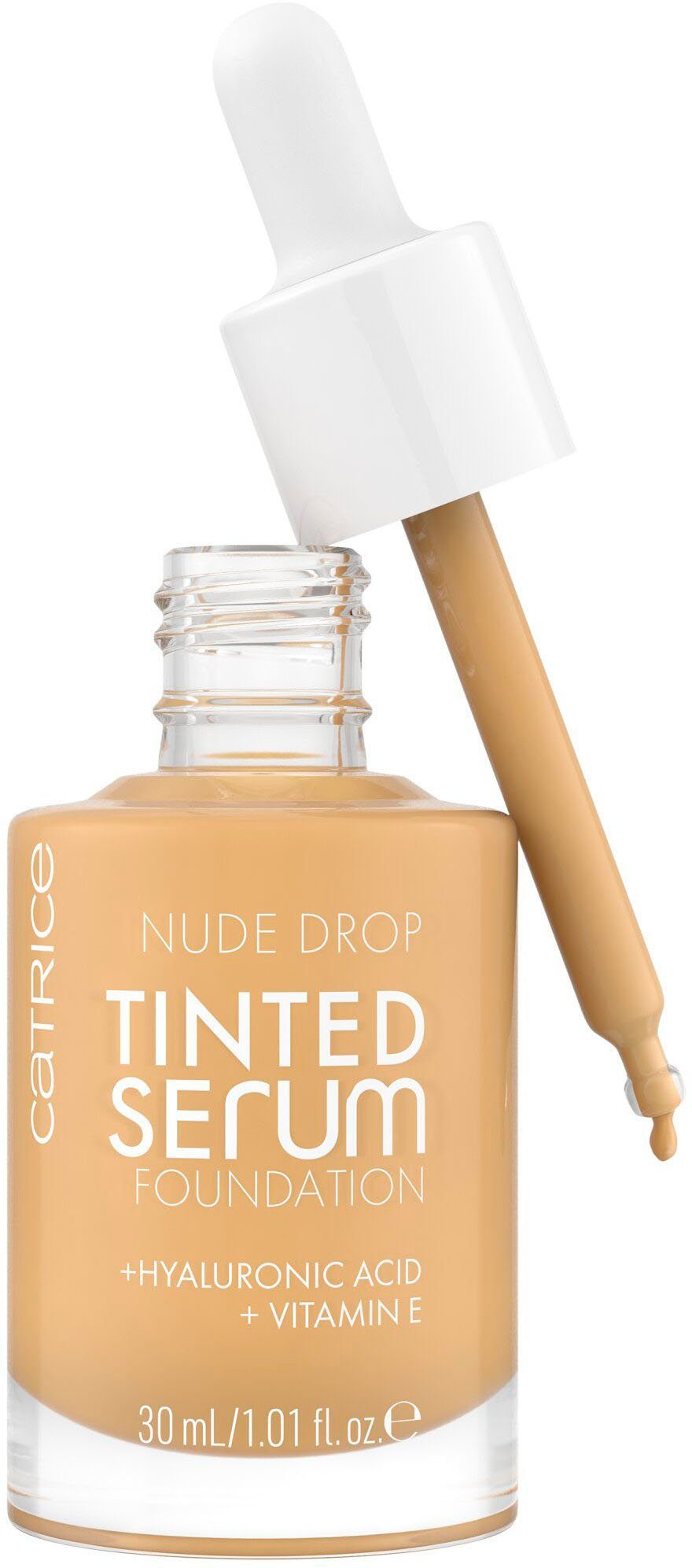 Drop nude 038W Tinted Nude Foundation Foundation Catrice Serum