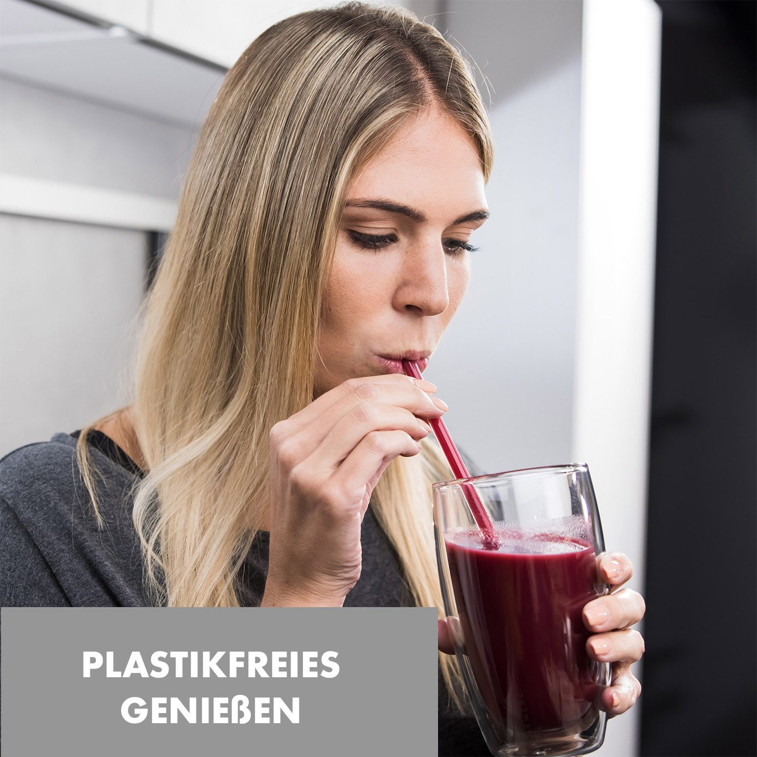 Klarstein Trinkhalme Glaswerk Salizzada