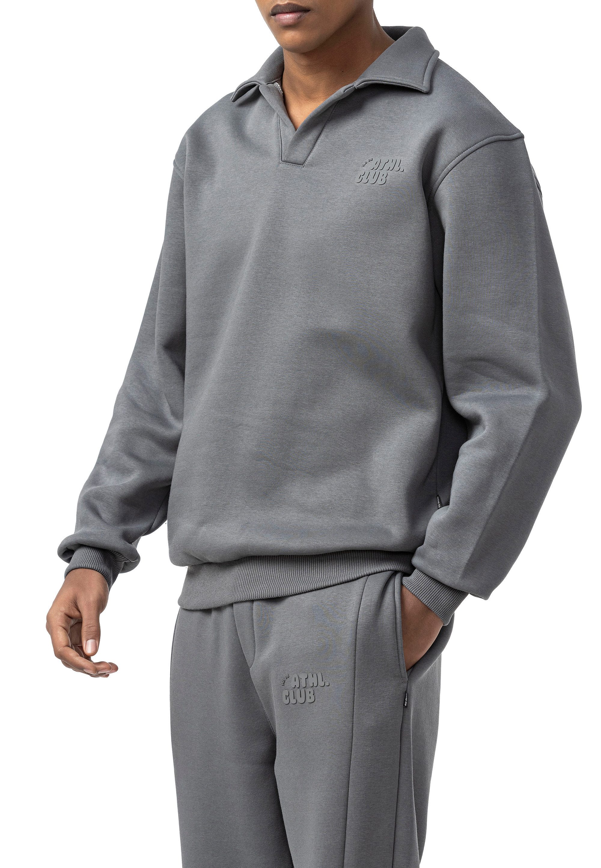RedBridge Jogginganzug - Lässiges Sweat-Set mit Polokragen – Zweiteiler, Oversized (Set, 2-tlg)