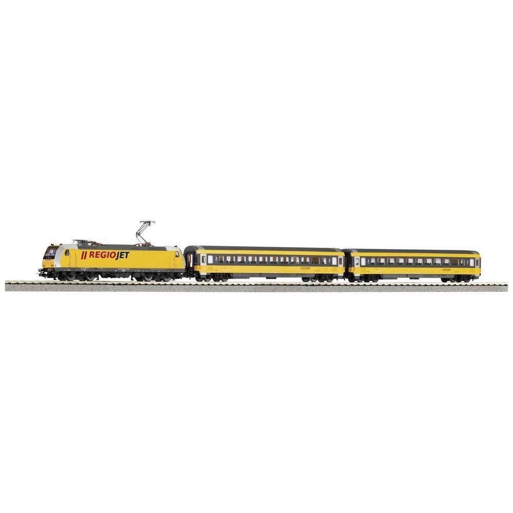 PIKO Modelleisenbahn Startpaket H0 PSCwlan S-Set Personenzug BR 386 der Regiojet