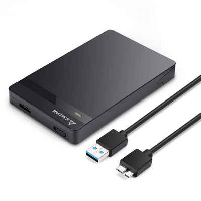 Salcar Festplatten-Gehäuse 2,5 Zoll Externes Festplattengehäuse USB 3.0