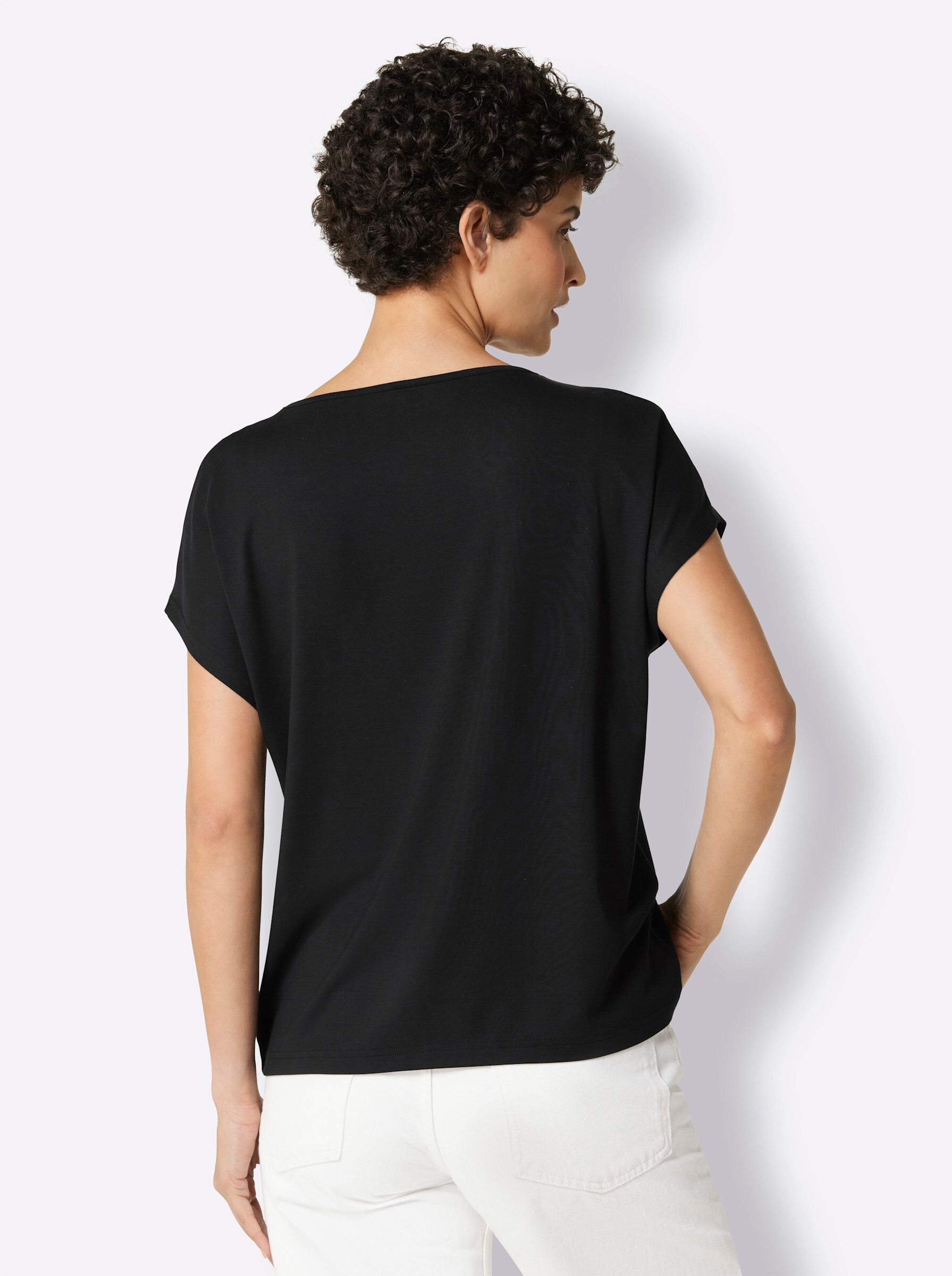 creation L Shirttop Modal-Shirt Kurzarm günstig online kaufen