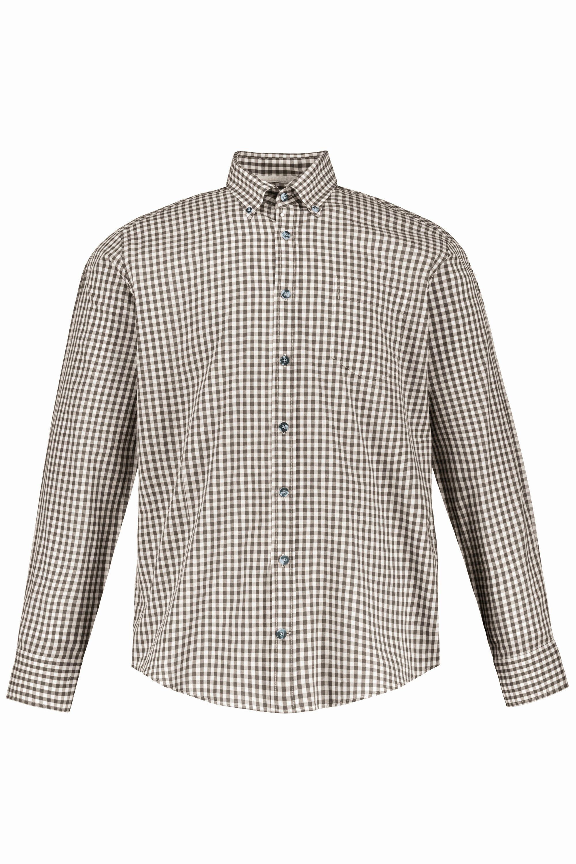 JP1880 Businesshemd JP1880 Karohemd Tracht Langarm Buttondown-Kragen günstig online kaufen