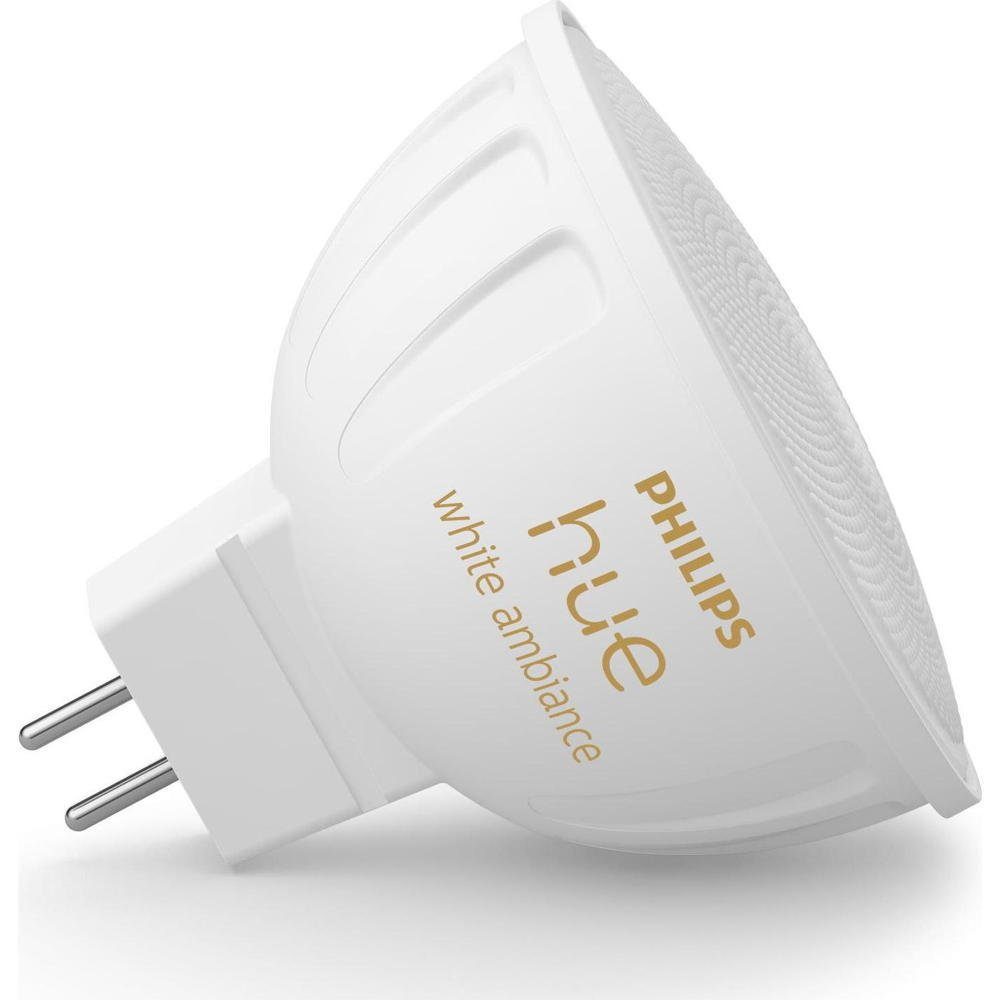 White Philips n.v, MR16 GU5,3 - 5,1W Einerpack, Hue Ambiance LED 400lm Lampe Reflektor warmweiss LED-Leuchtmittel