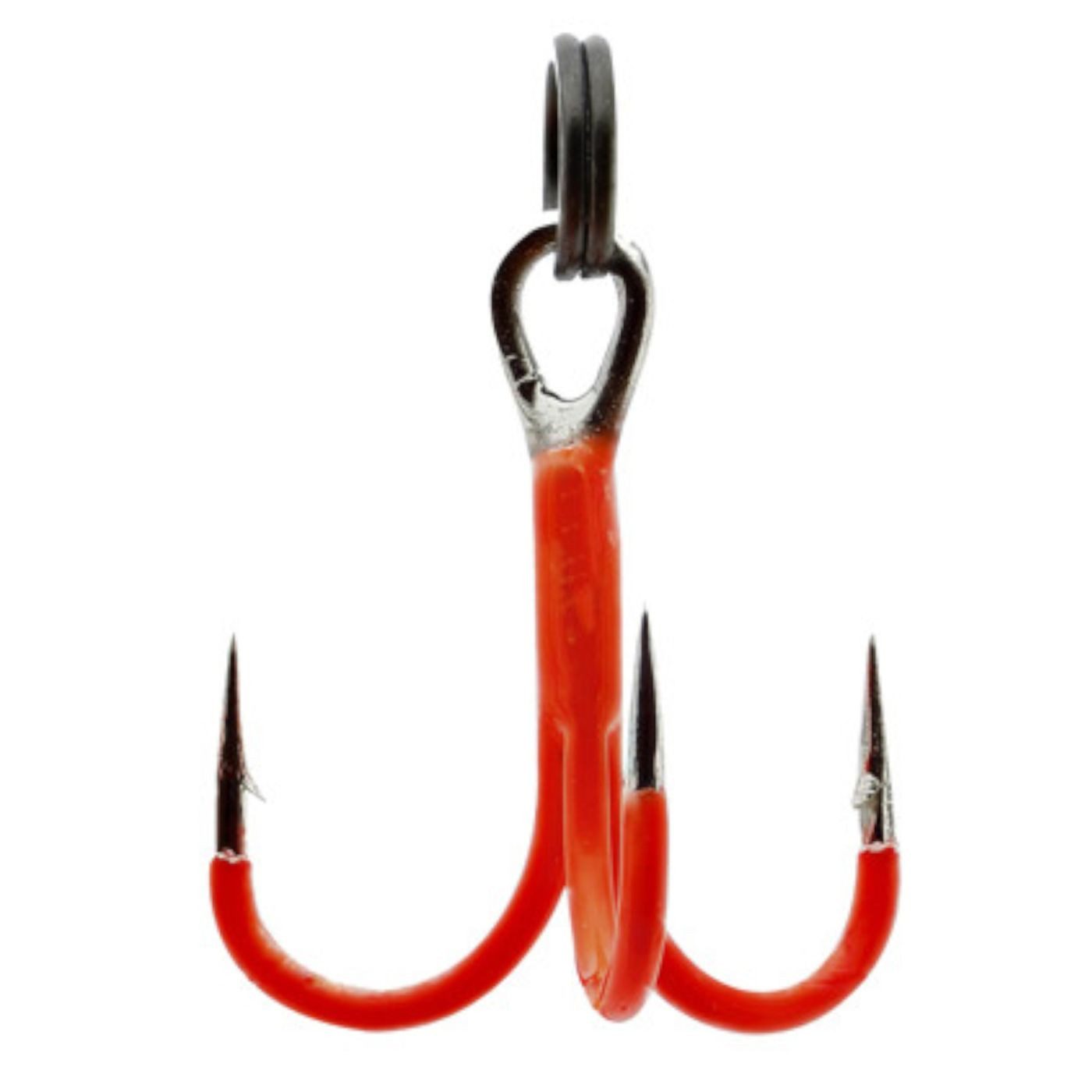 Drillingshaken Westin Rigged Trout Treble Hooks UV Orange - 4 Drillinge