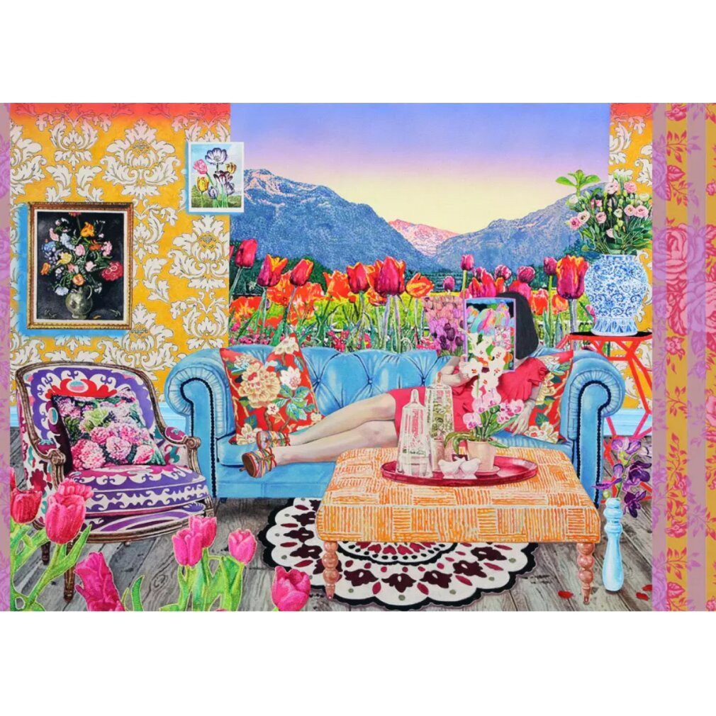 CLOUDBERRIES Puzzle CLOUDBERRIES Puzzle Botanik 1000 Teile, Puzzleteile