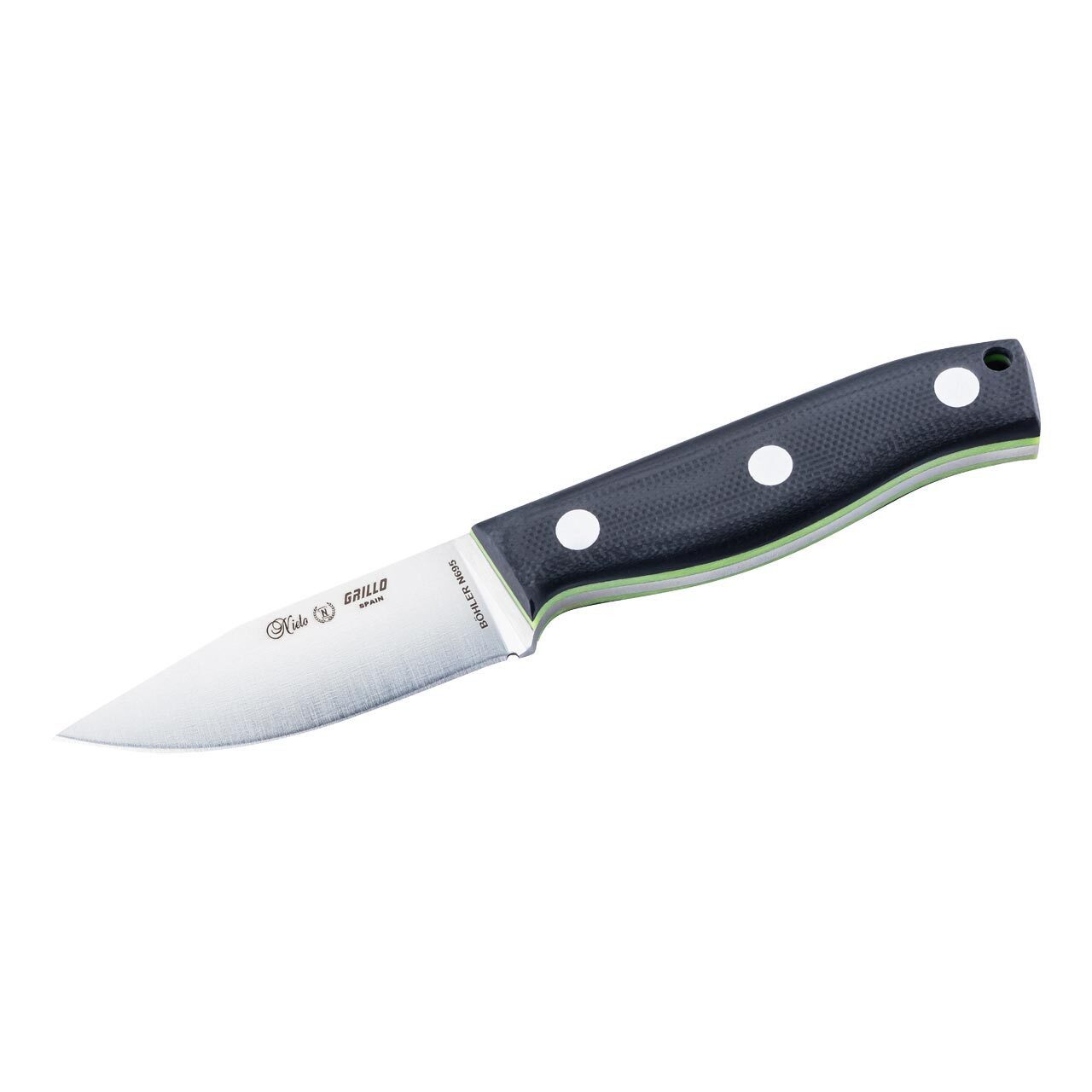 Miguel Nieto Jagdmesser Miguel Nieto GRILLO Gürtelmesser G10 N695 Outdoor Jagdmesser