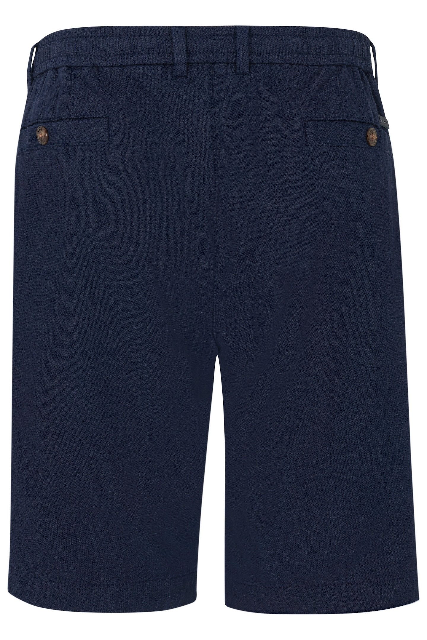 bugatti Bermudas aus Baumwoll-Leinen-Mix