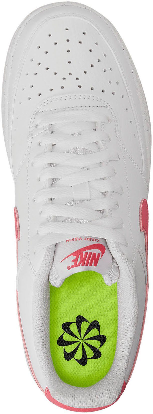 LOW Air COURT auf des Sneaker Force Spuren Nike 1 Design den VISION Sportswear