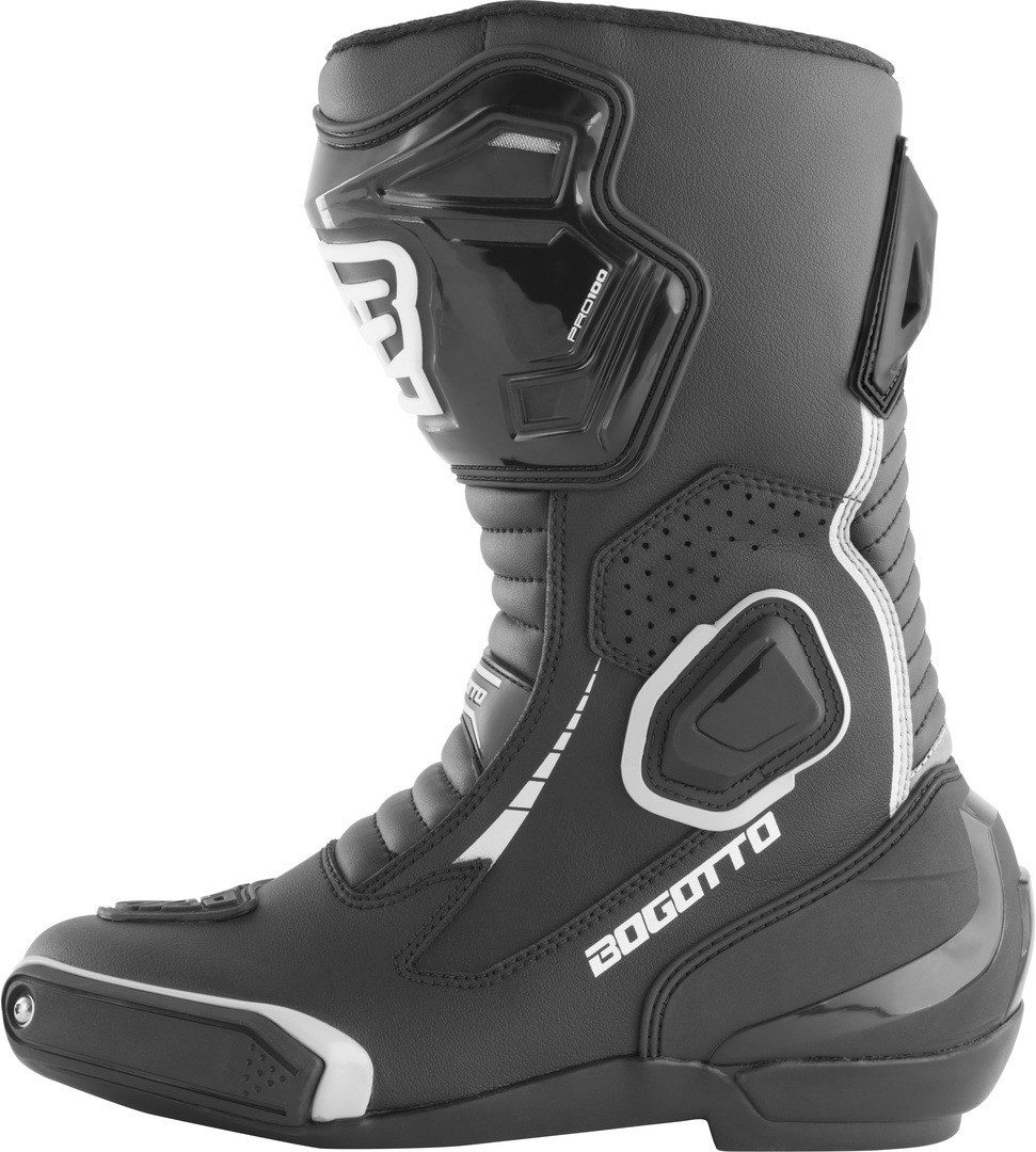 Bogotto Carta Race perforierte Damen Motorrad Stiefel Motorradstiefel perforiert