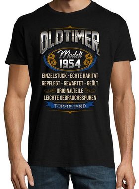 Youth Designz T-Shirt Herren T-Shirt 70. Geburtstag 1954 Oldtimer Fun Print Shirt 2024 mit lustigem Spruch