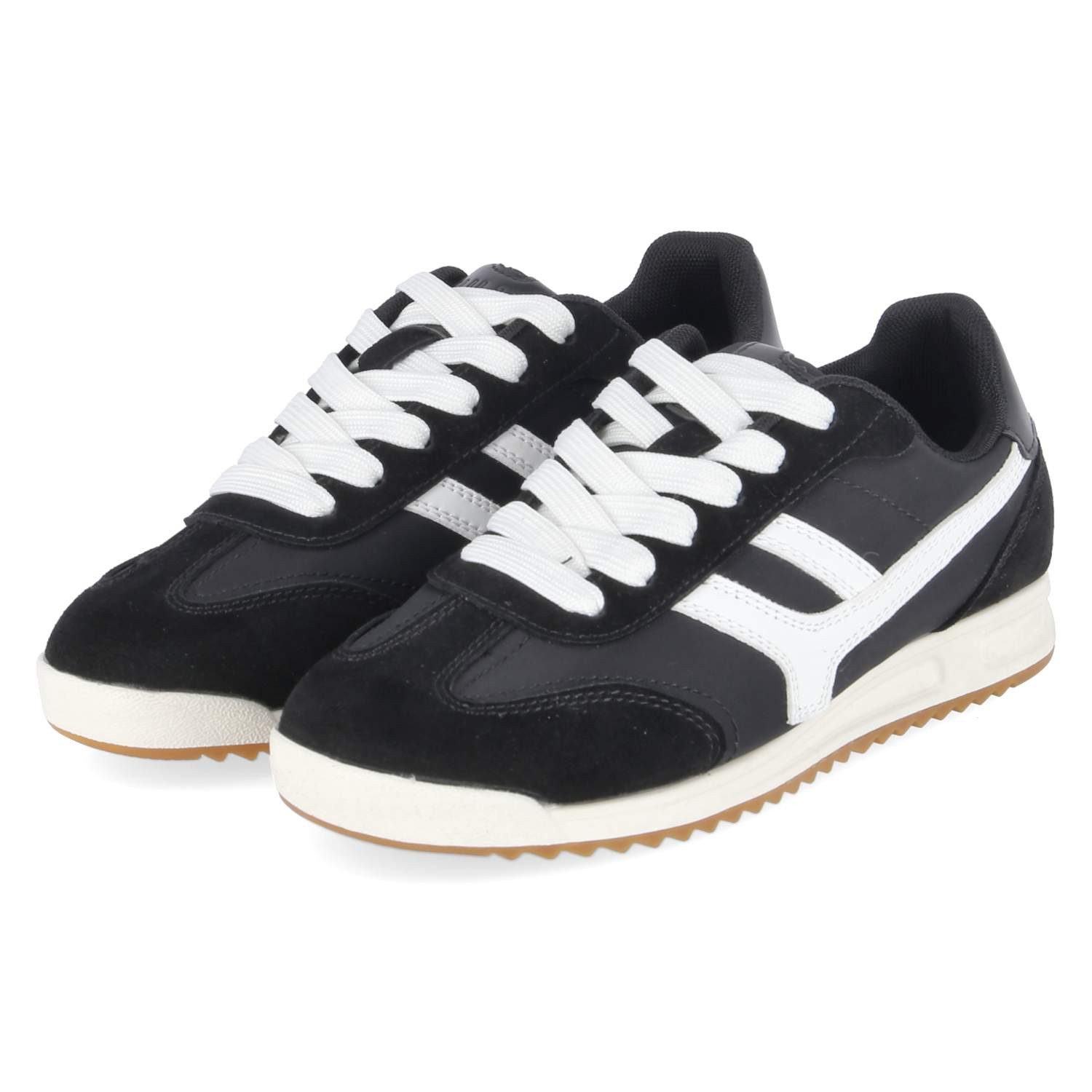 Bullboxer Bullboxer 6FF1310101 2100 Damen Synthetik, Leder & Textil schwarz Sneaker
