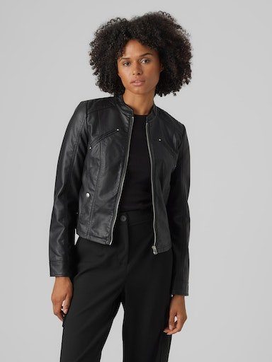 Lederimitatjacke VMFAVODONA AW23 COATED JACKET NOOS