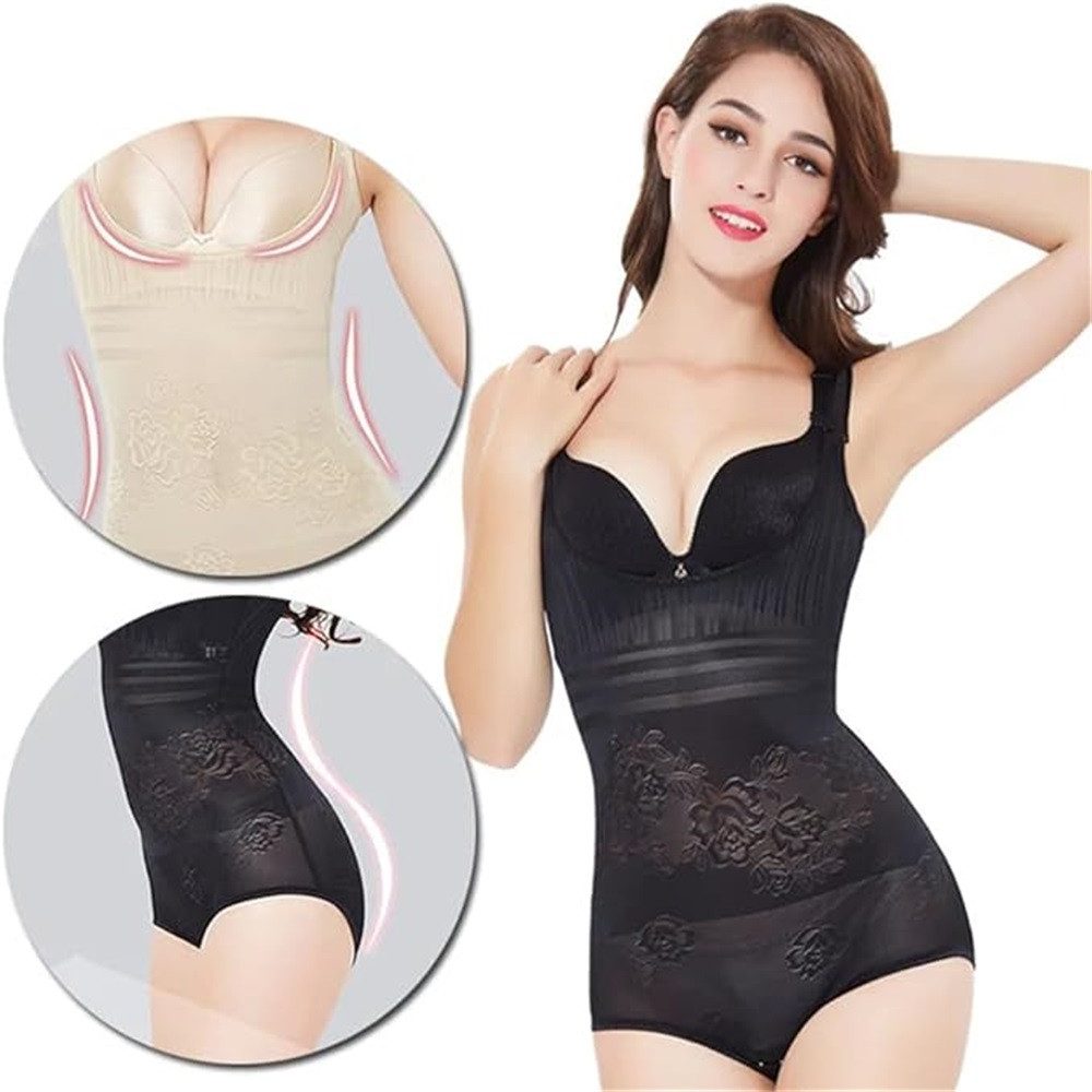 Miederbody Shaping-Body Shapewear Bodysuit Damen Bauch Weg Unterwäsche Korsett