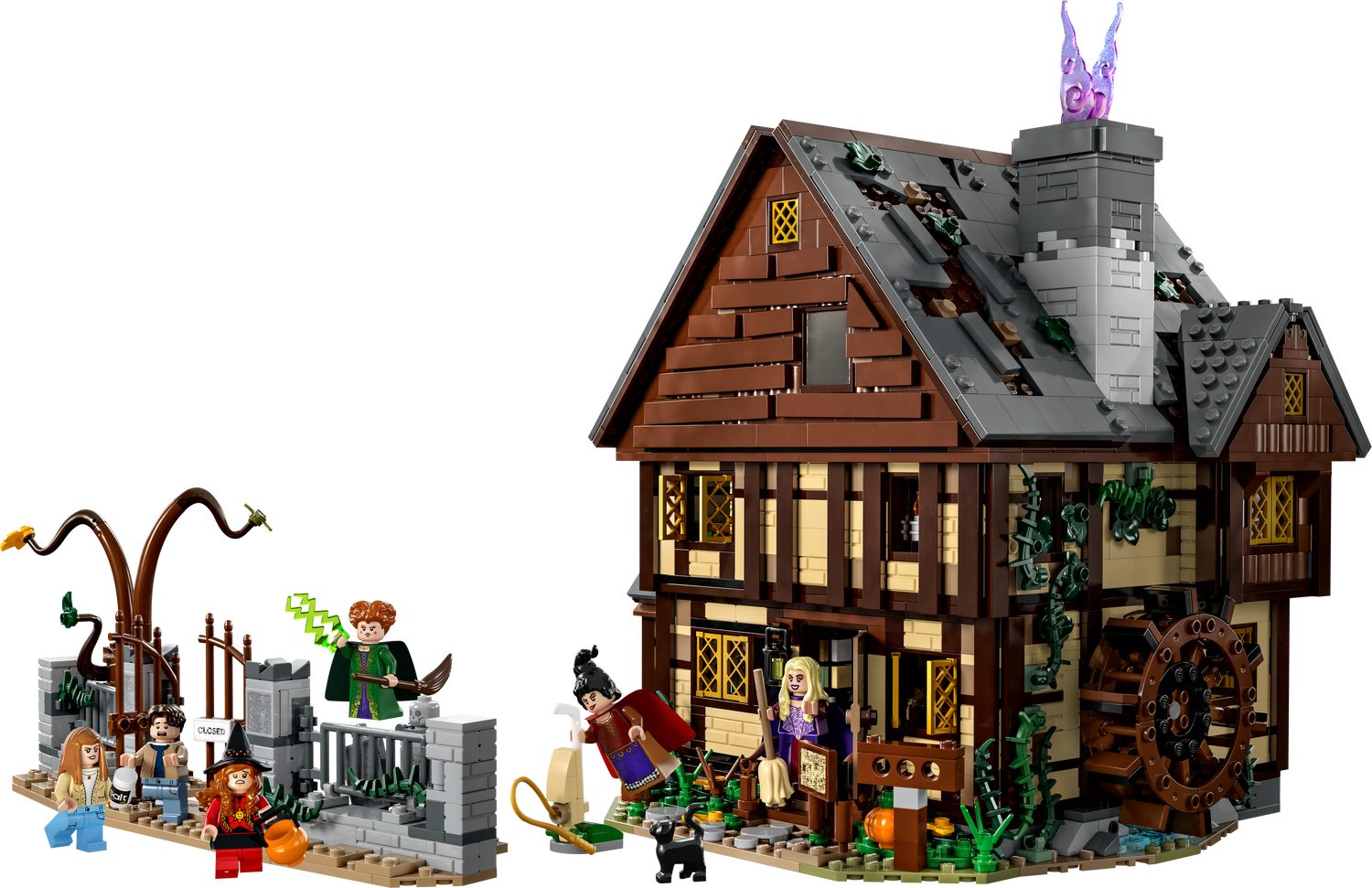 LEGO® Конструктора LEGO® Ideas 21341 Disney Hocus Pocus: Das Hexenhaus der, (Set, 2316 St., Fantasy)