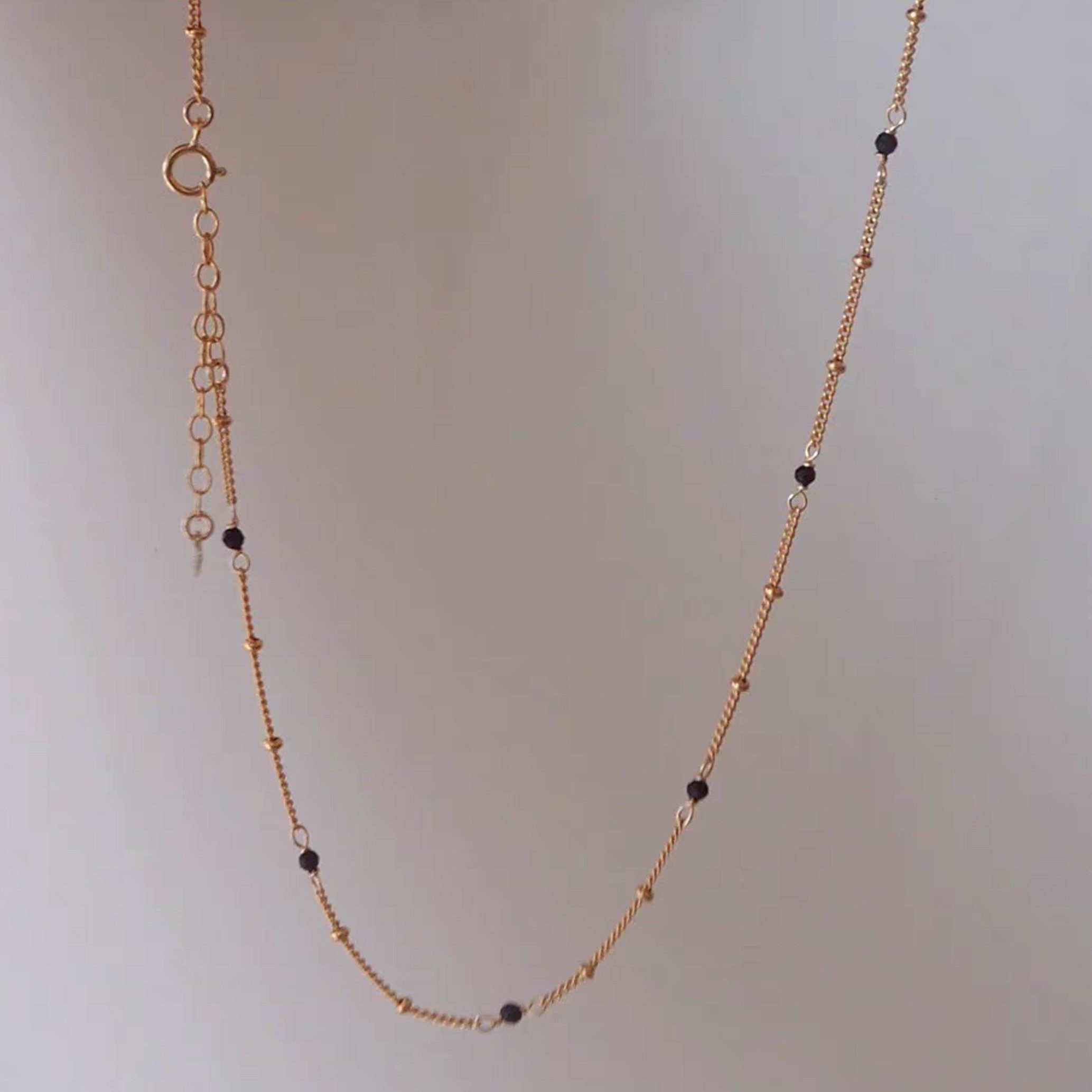 GOLDEN Goldkette Geschenk Halskette, Minimalistische Kette, Geburtstagsgeschenk