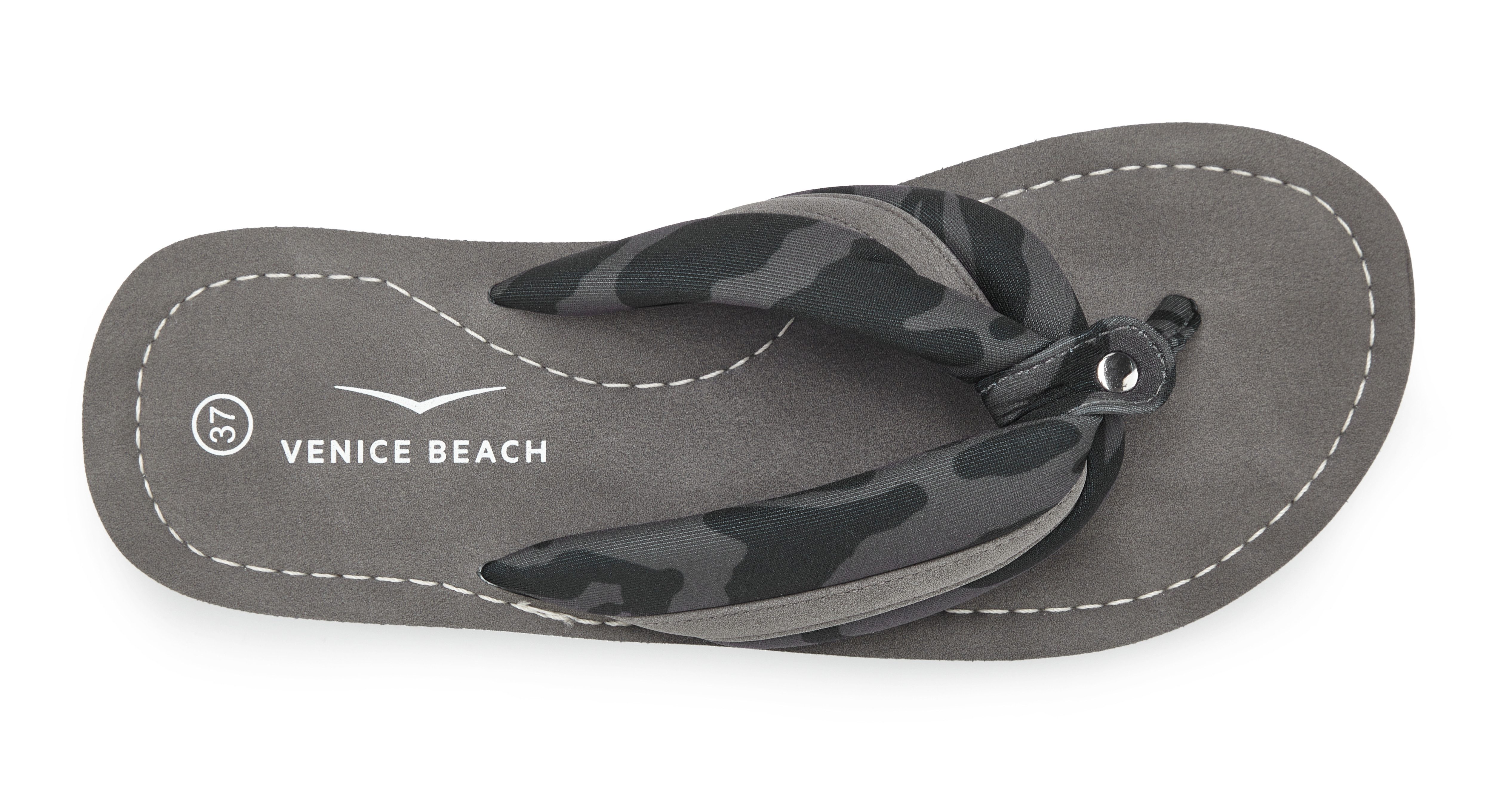 Venice Beach Sandale, Badeschuh, Badelatsche, Flip Flop, Badeschlappe, Sommerschuhe Badezehentrenner NEU Zehentrenner mit wasserabweisender und leichter Sohle VEGAN