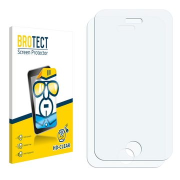 BROTECT Schutzfolie für Apple iPhone 3GS, Displayschutzfolie, 2 Stück, Folie klar