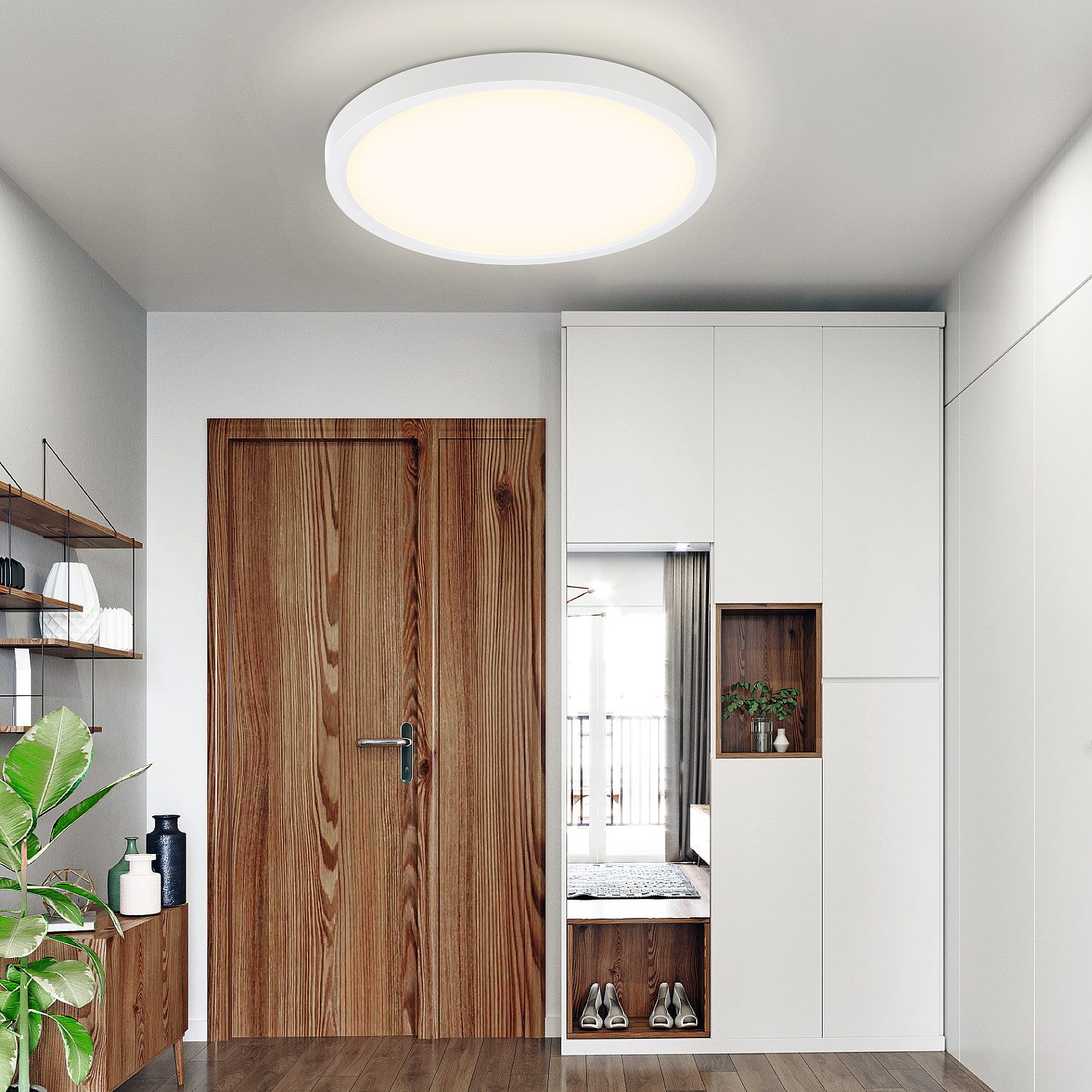 oyajia Deckenleuchte Ultra Dünn LED Deckenlampe günstig online kaufen