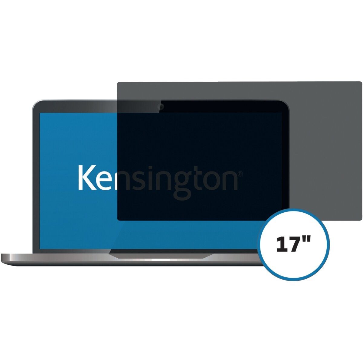 KENSINGTON Sichtschutzfolie Blickschutzfilter Standard 17 Zoll 5:4 2-fach abnehmbar schwarz