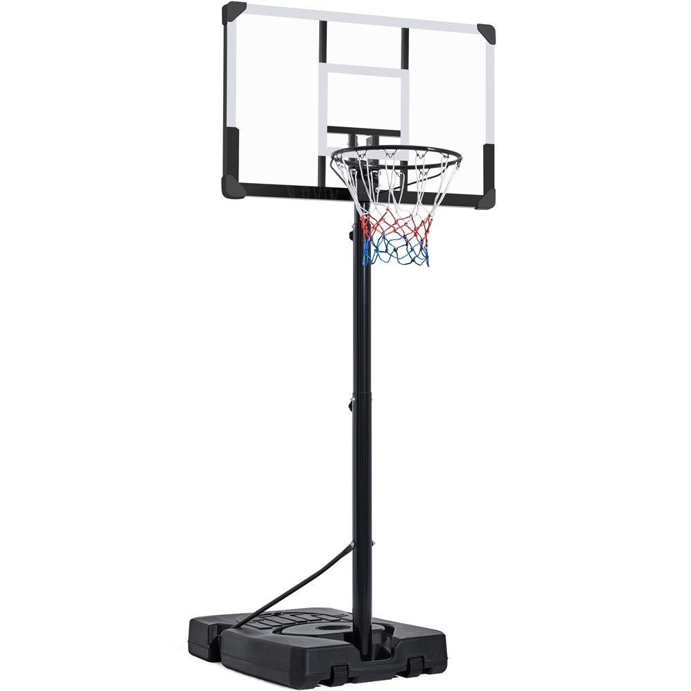 Yaheetech Basketballkorb Höhenverstellbarer cm 228–303 Basketballständer,