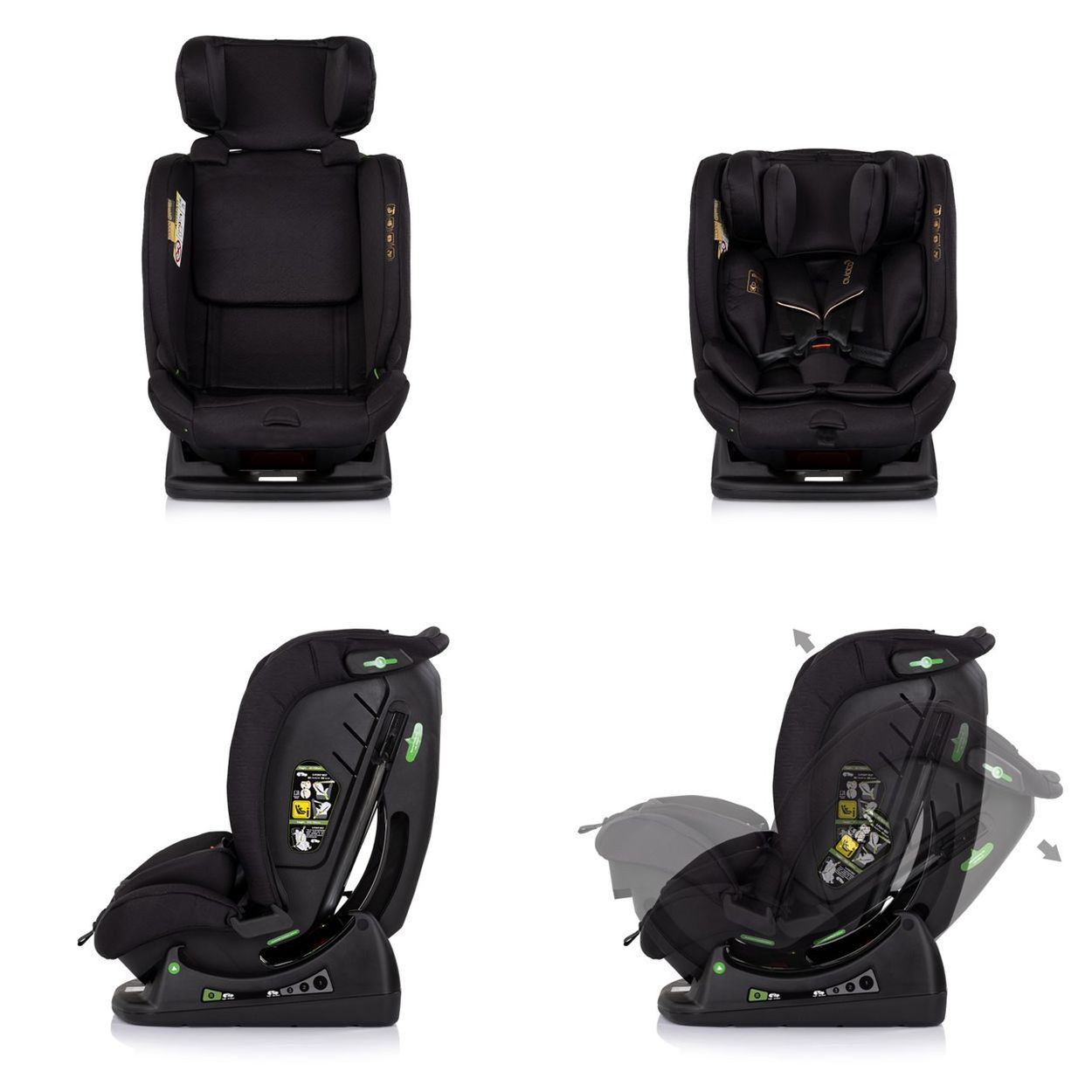 Chipolino Autokindersitz Kindersitz i-Size Aviato, ab: 0, bis: 12, (40 - 150 cm) Gruppe 0/1/2/3, verstellbar