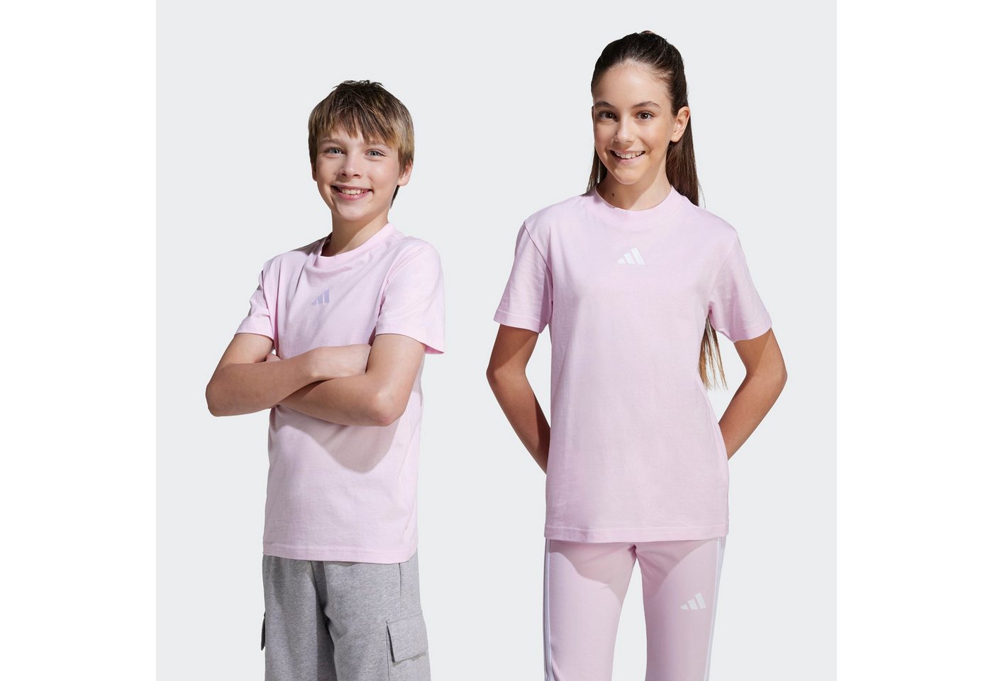 adidas Sportswear T-Shirt J SL TEE 160 für Kinder, mit Rundhalsausschnitt, ohne Verschluss