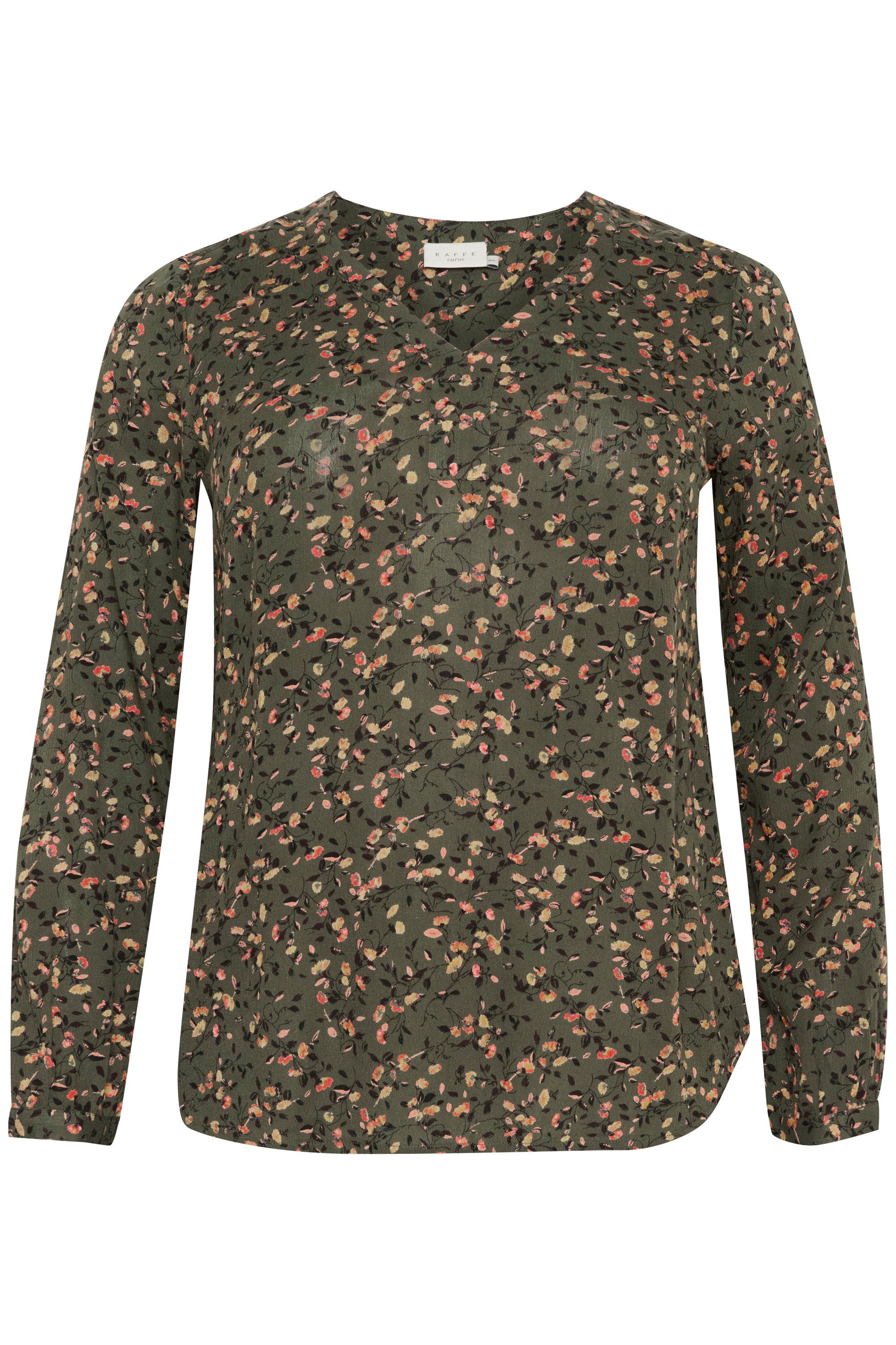 Langarmbluse Langarm-Bluse KCami