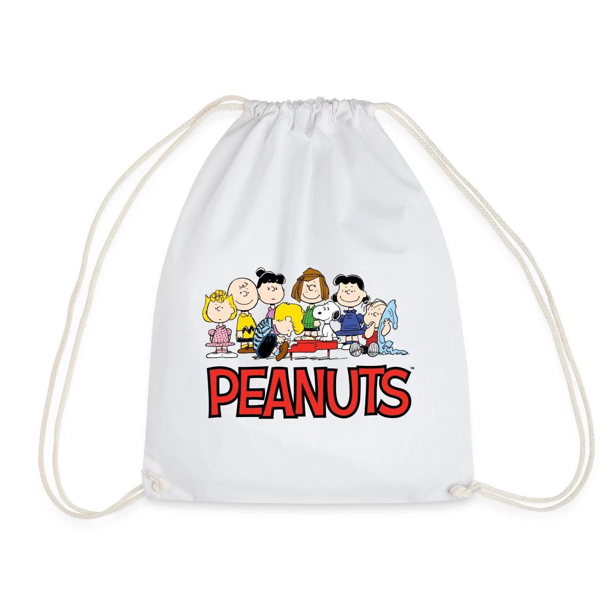Turnbeutel Peanuts Snoppy Und Friends Turnbeutel