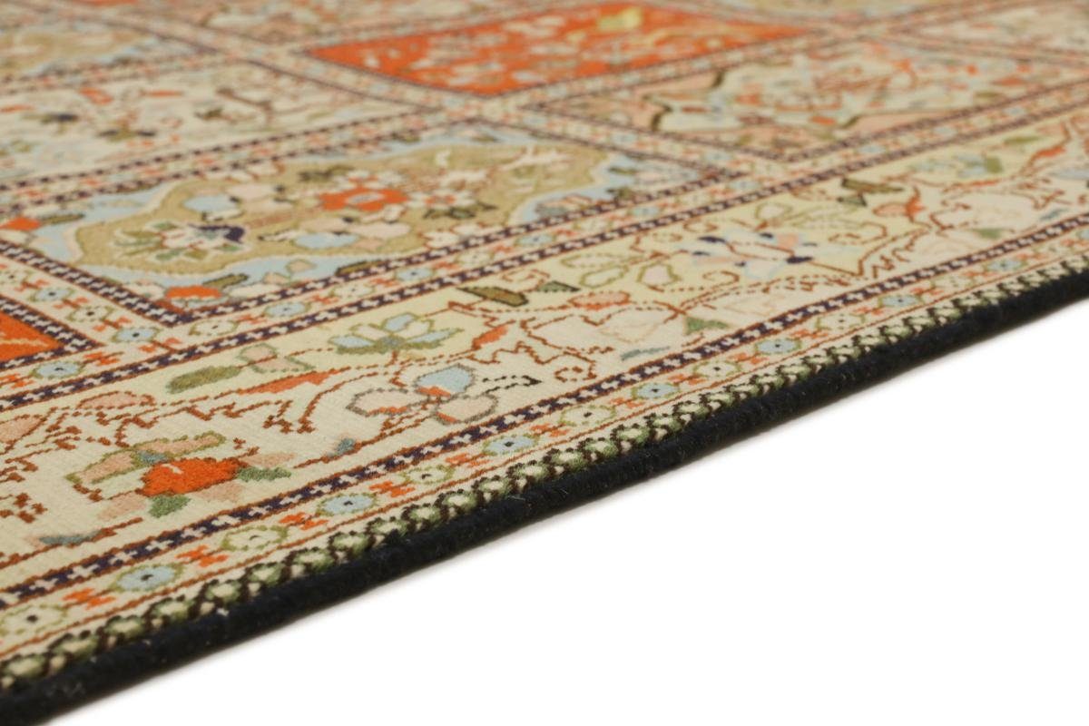 Orientteppich Täbriz Handgeknüpfter Orientteppich, Tabatabaei Nain Trading, 141x196 10 rechteckig, mm Höhe