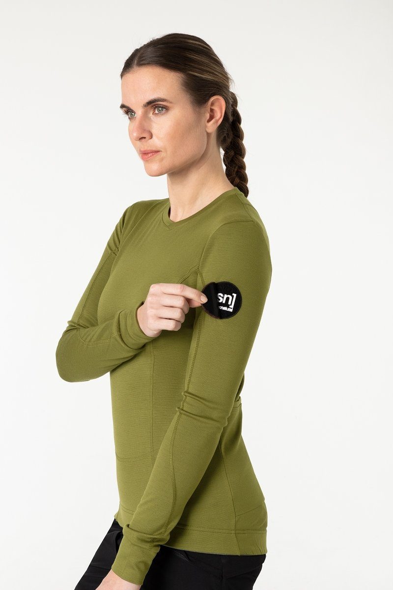 SUPER.NATURAL Radtrikot Merino Fahrradtrikot W GRAVA günstig online kaufen