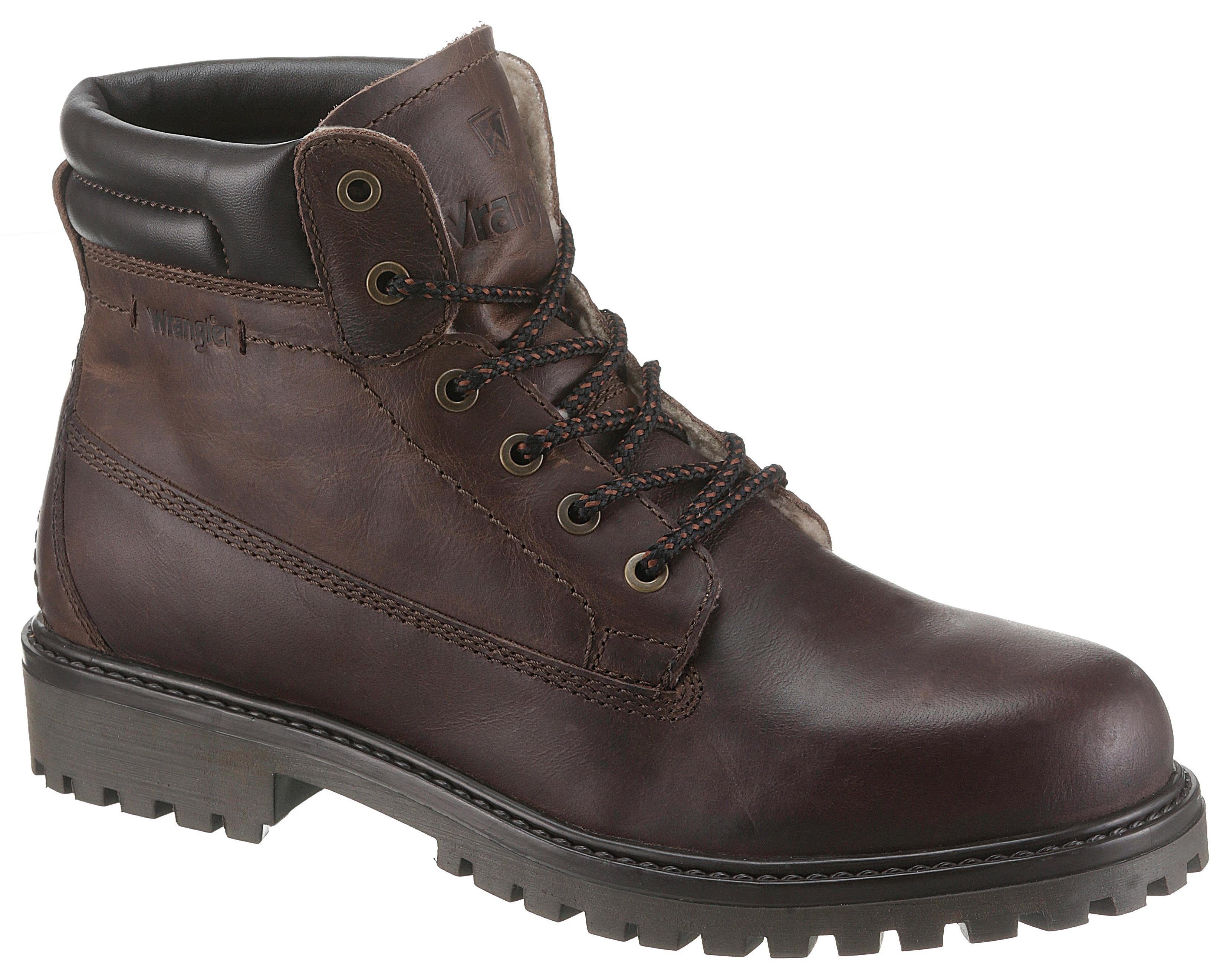 Wrangler Schnürboots, Modische Worker Boots aus Leder online Wrangler Schnürboots | Fashion (latest) | Schnürboots, Leder