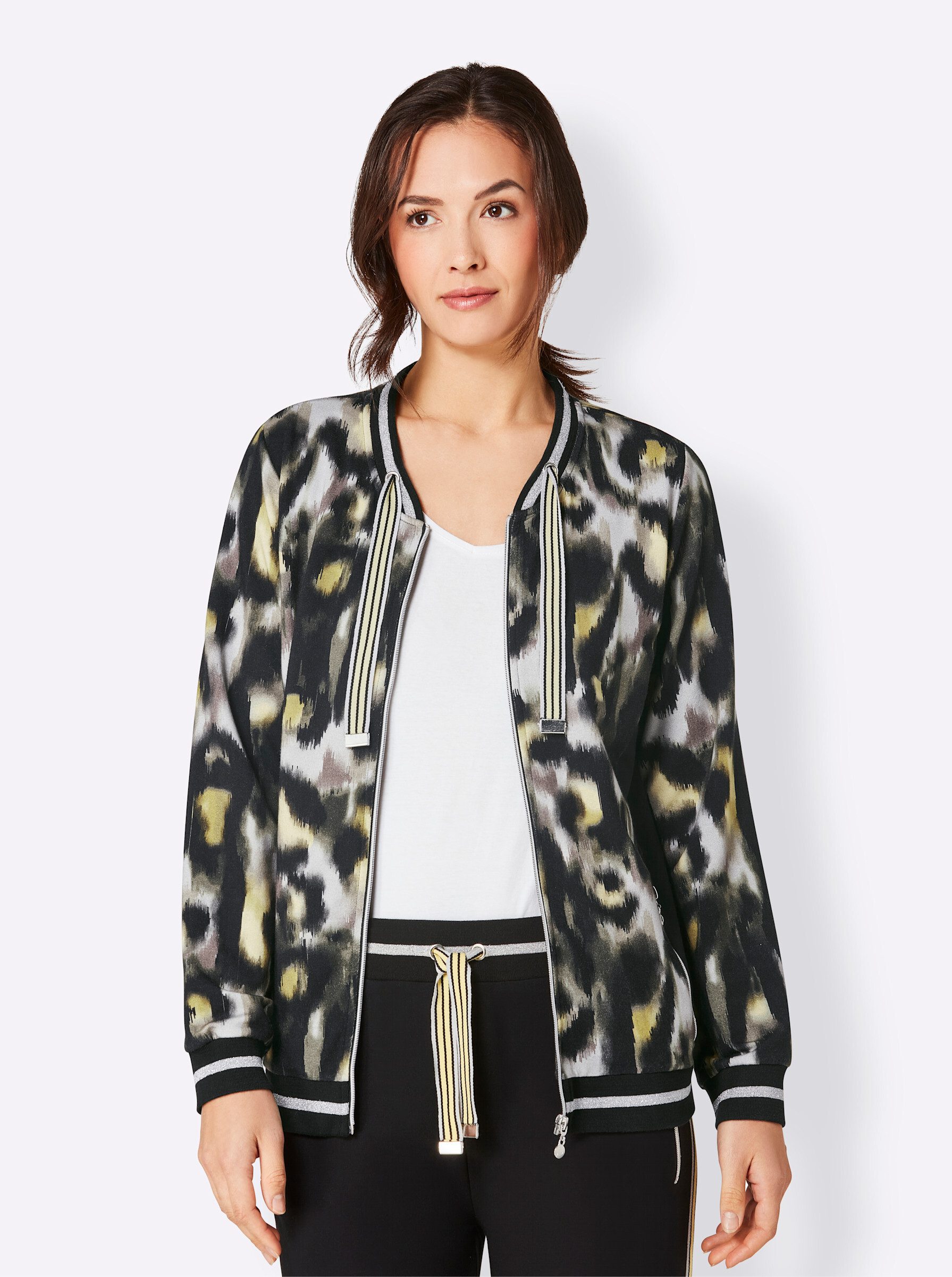 creation L Trainingsjacke Modal-Viskose-Jacke