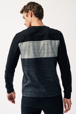 Next T-Shirt Langarm-T-Shirt in Blockfarben (1-tlg)