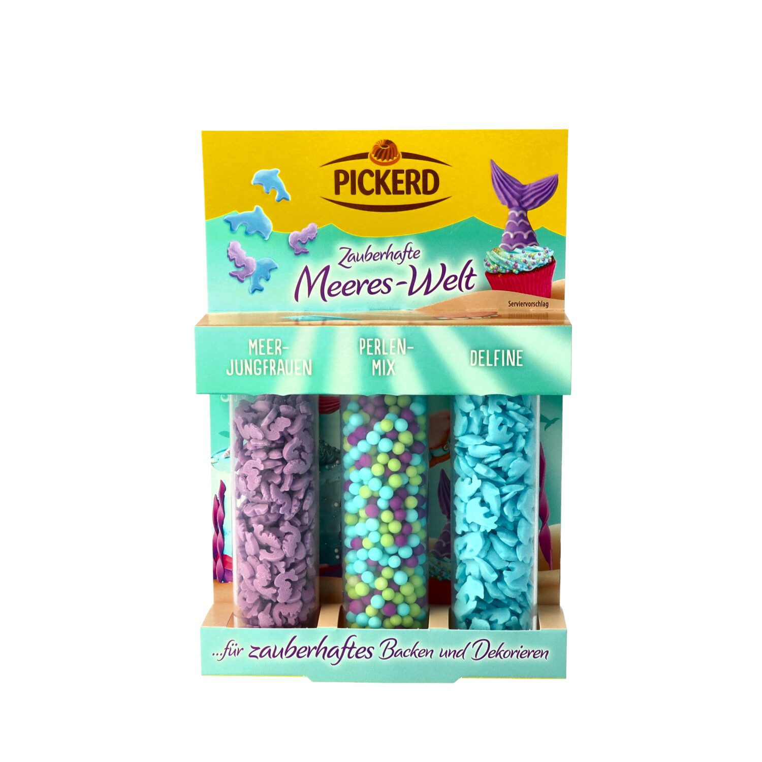 PICKERD Backdekoration PICKERD Zuckerstreusel 3er Set