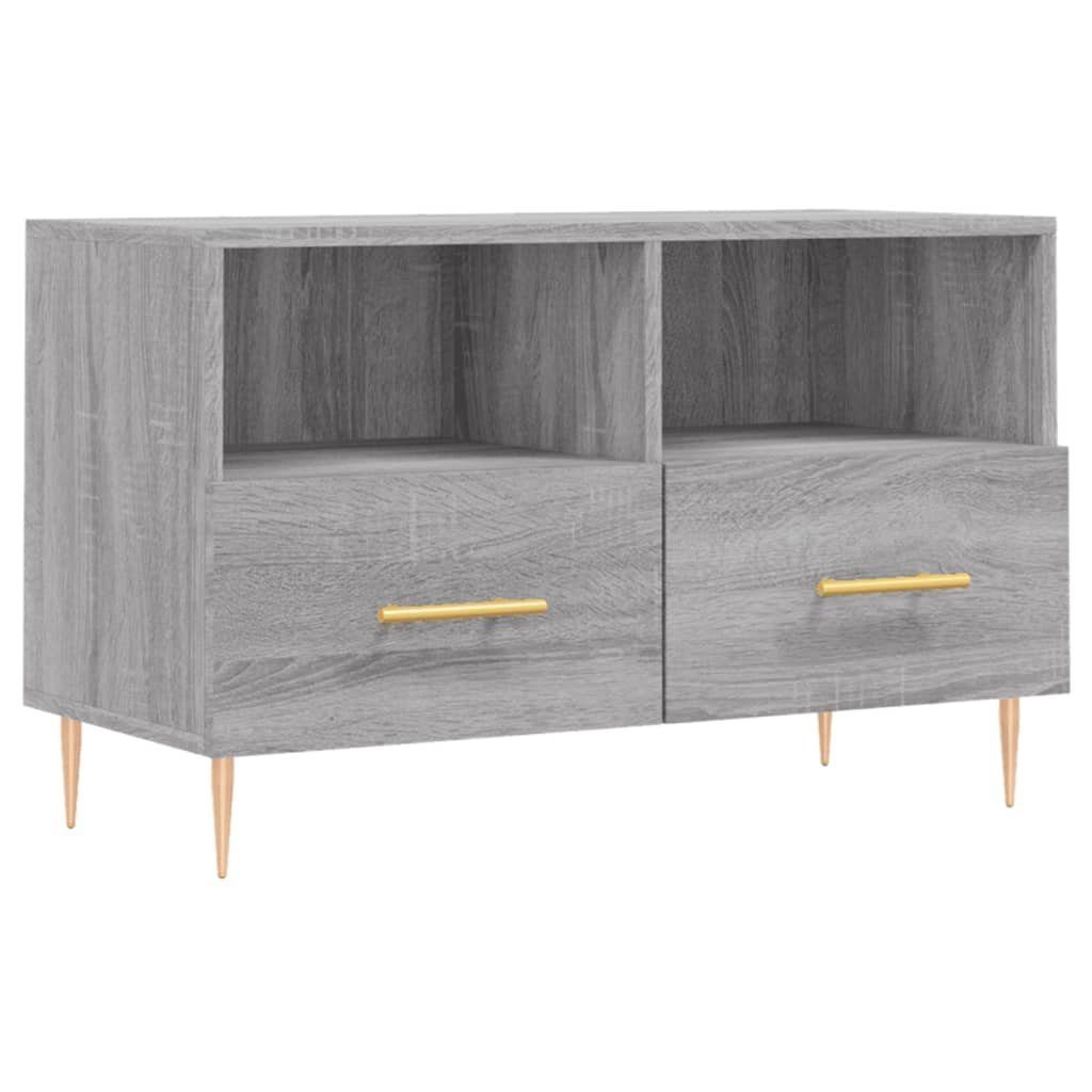 Grau TV-Schrank Sonoma (1-St) 80x36x50 TV-Schrank Holzwerkstoff vidaXL cm