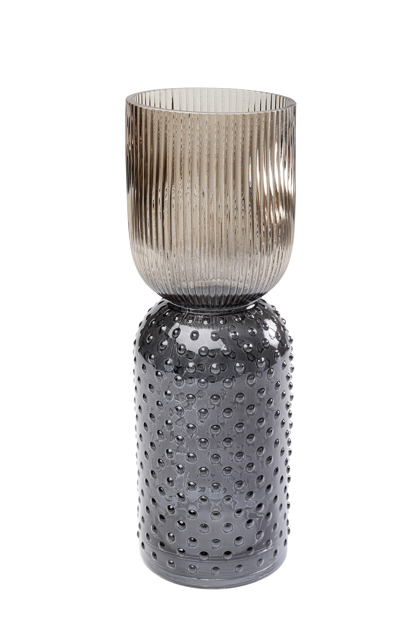 Dekovase Vase Marvelous Duo Braun Grau 38cm