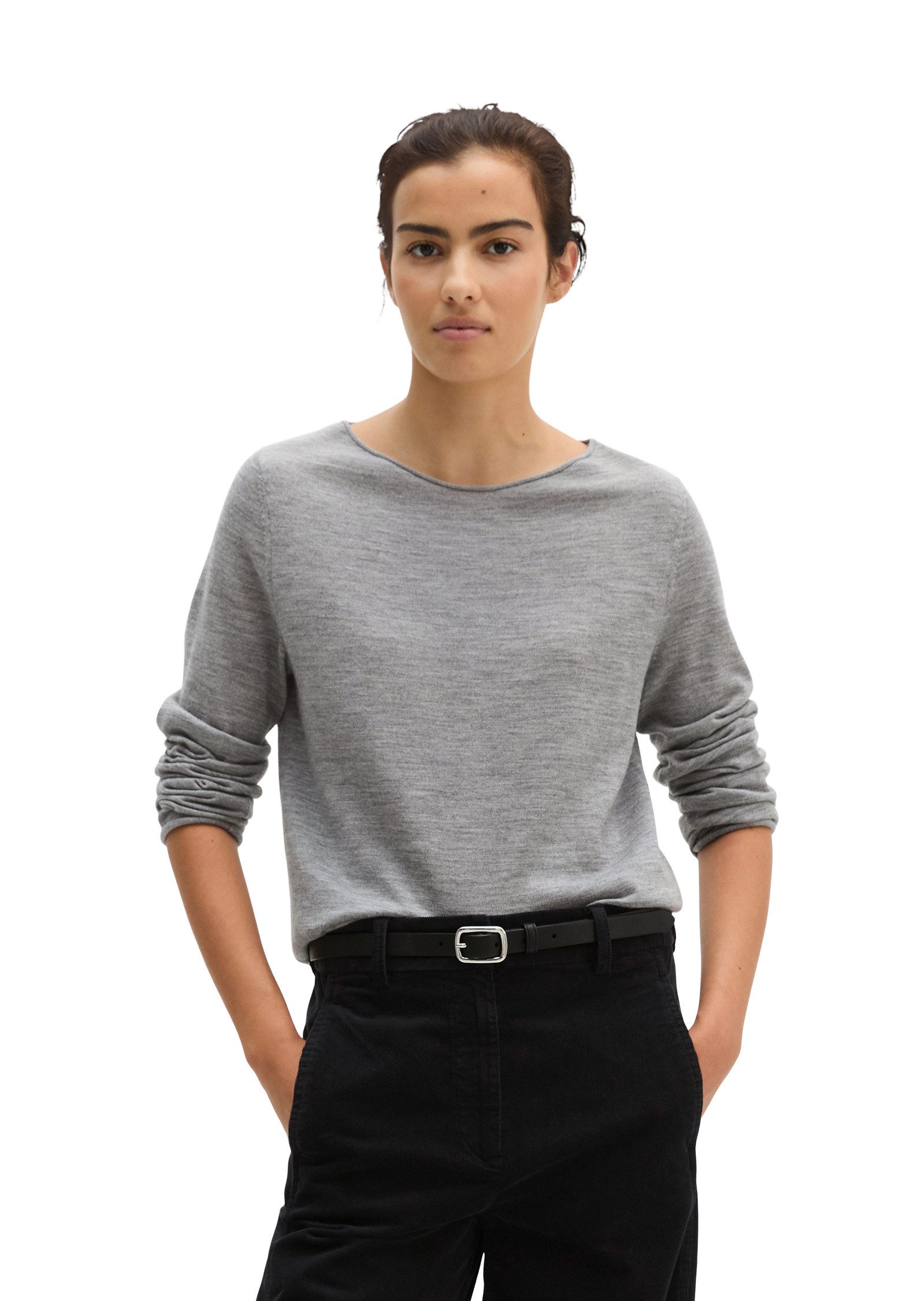 Marc O'Polo Strickpullover aus weicher Merinowolle
