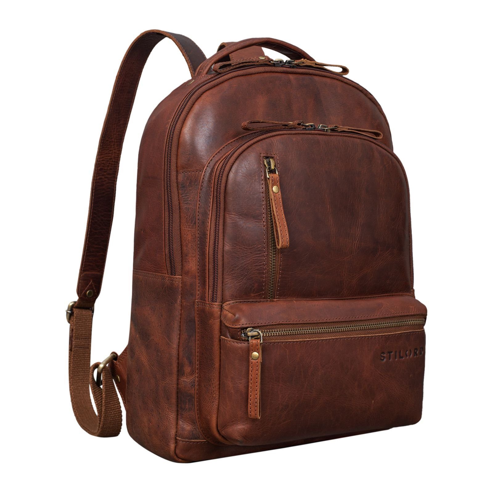 Notebook-Rucksack "Remy" Business Rucksack Leder Arbeitsrucksack