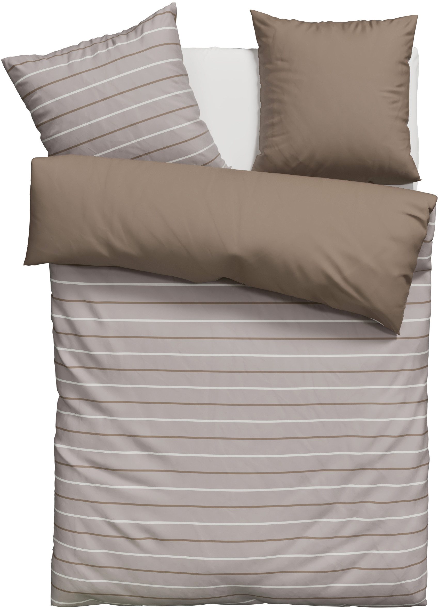 Bruno Banani Bettwäsche Dana, Renforcé, 2 teilig, in Gr. 135x200 oder 155x2 günstig online kaufen