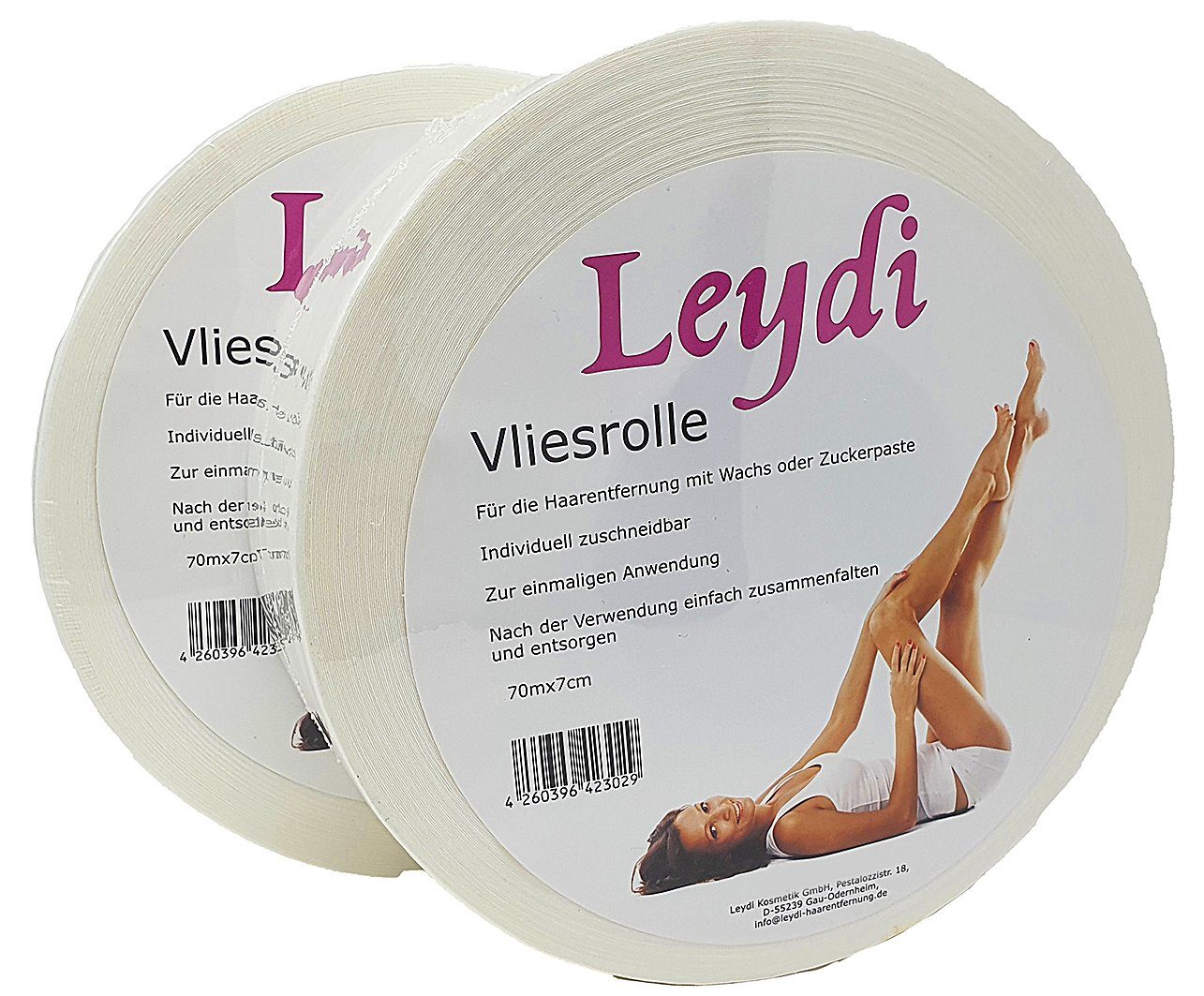 Wachspatrone 2 x Leydi Vliesrolle PREMIUM