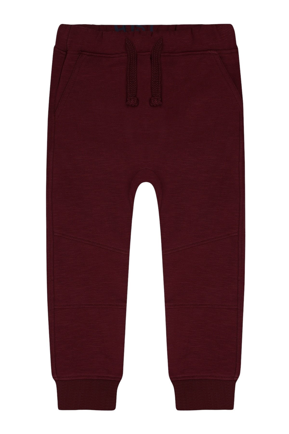 Hust & Claire Sweathose HCGeorgey Solid (1-tlg) Jungen-Sweathose HCGeorgey Solid Brushed – Red Chocolate