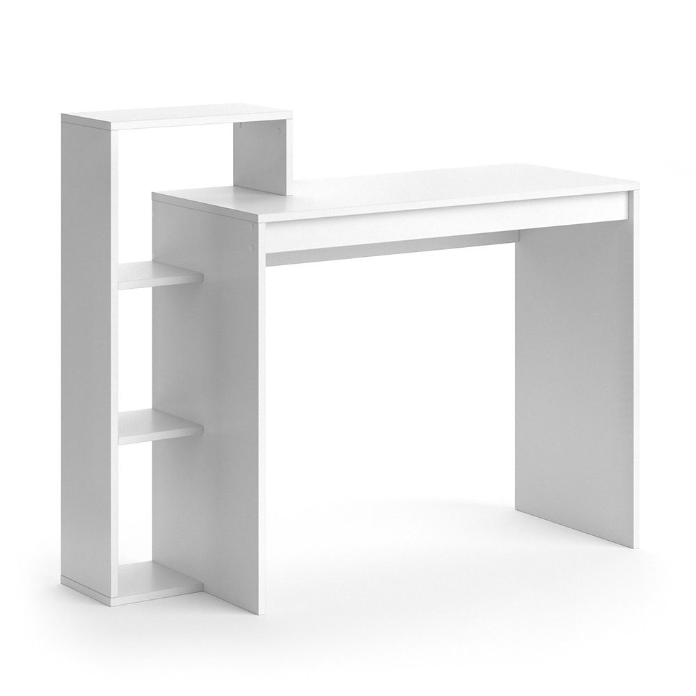 Vicco Schreibtisch Leo, Weiß, 110 x 40 cm, verstellbar günstig online kaufen