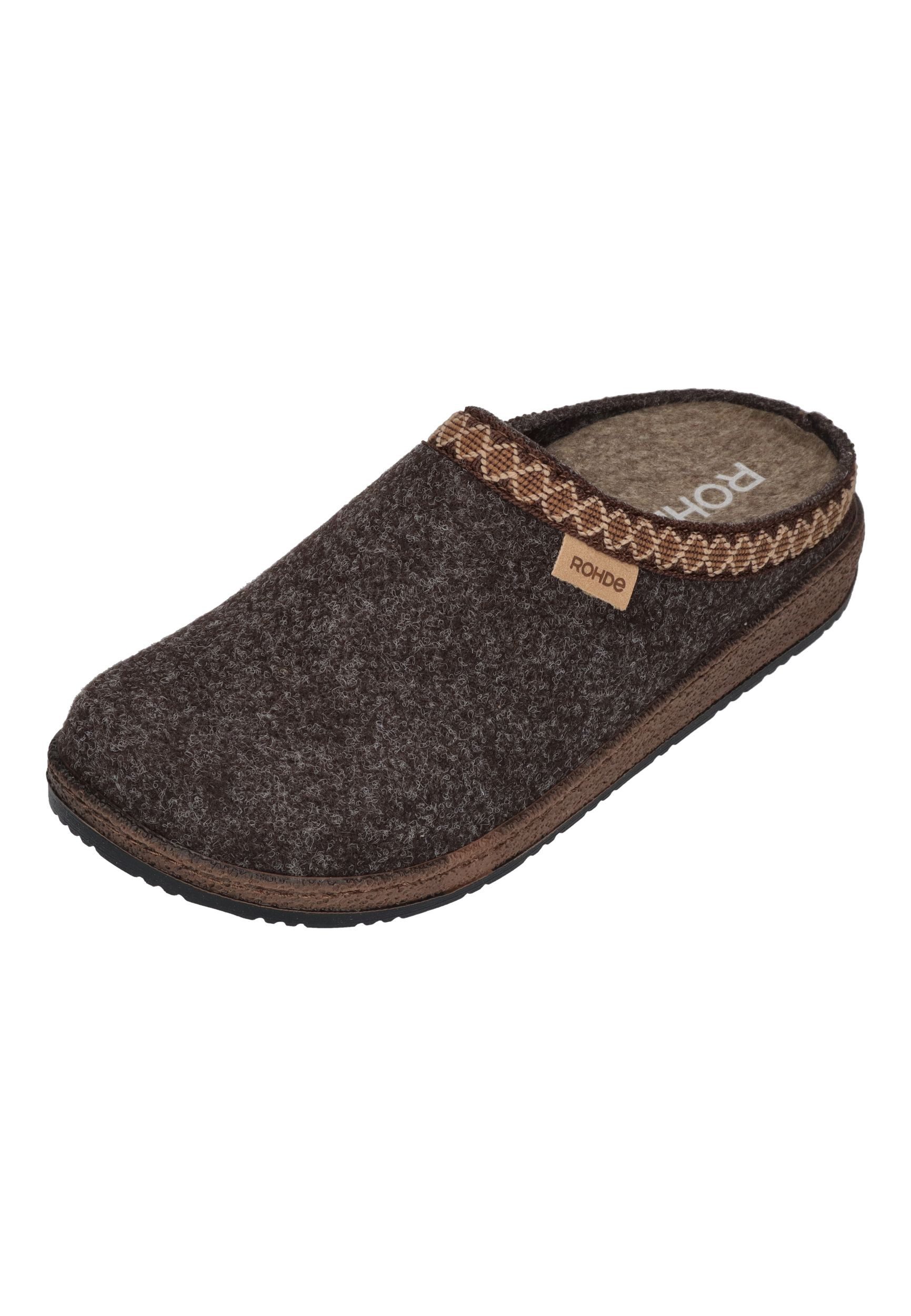 Rohde NOVARA 6425-72 Hausschuh Mocca