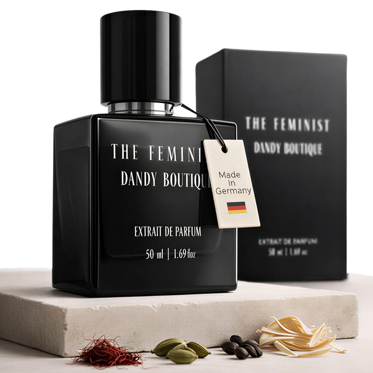 Dandy Boutique Extrait Parfum Moderner Herrenduft mit langer Haltbarkeit 50 ml, Intensiver Signature Duft mit 30% Duftöl für starke Präsenz**