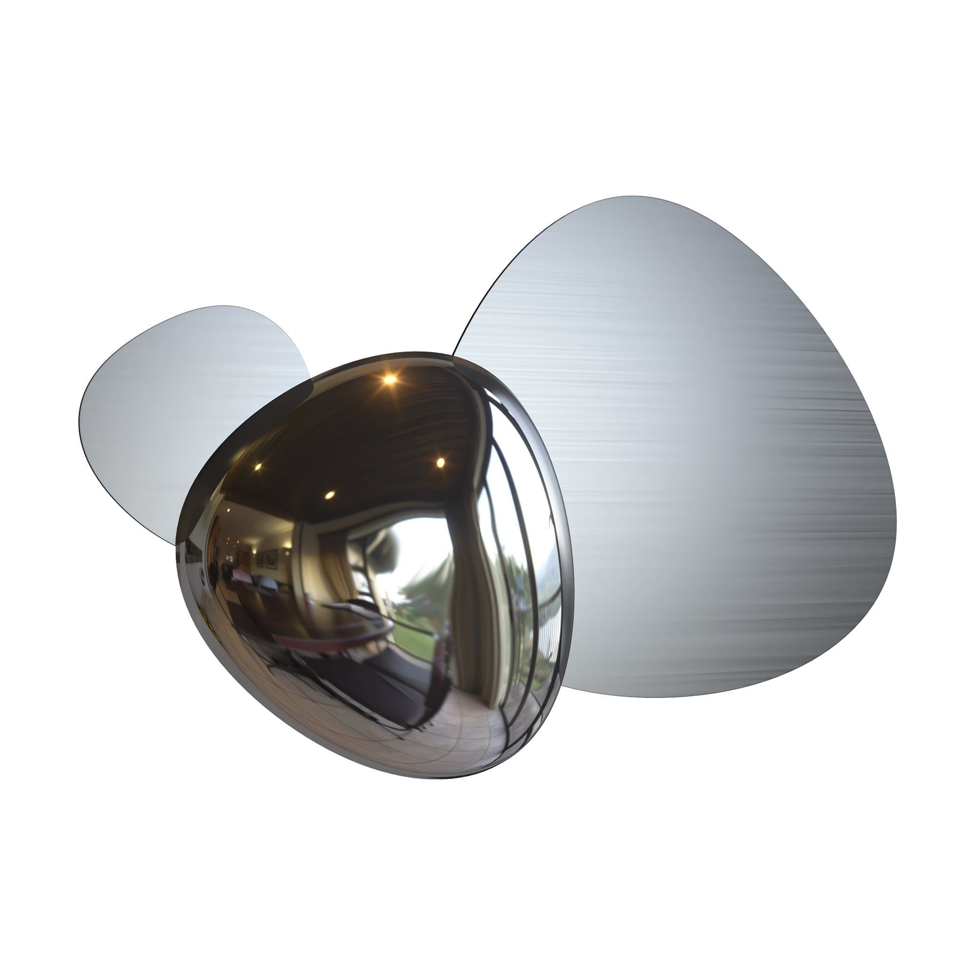 MAYTONI DECORATIVE LIGHTING Wandleuchte Jack-stone 4 36.3x26.9x7.4 cm, LED fest integriert, hochwertige Design Lampe & dekoratives Raumobjekt