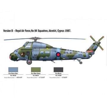 Italeri Modellbausatz 510002720 - Modellbausatz,1:48 Wessex UH.5 Helikopter
