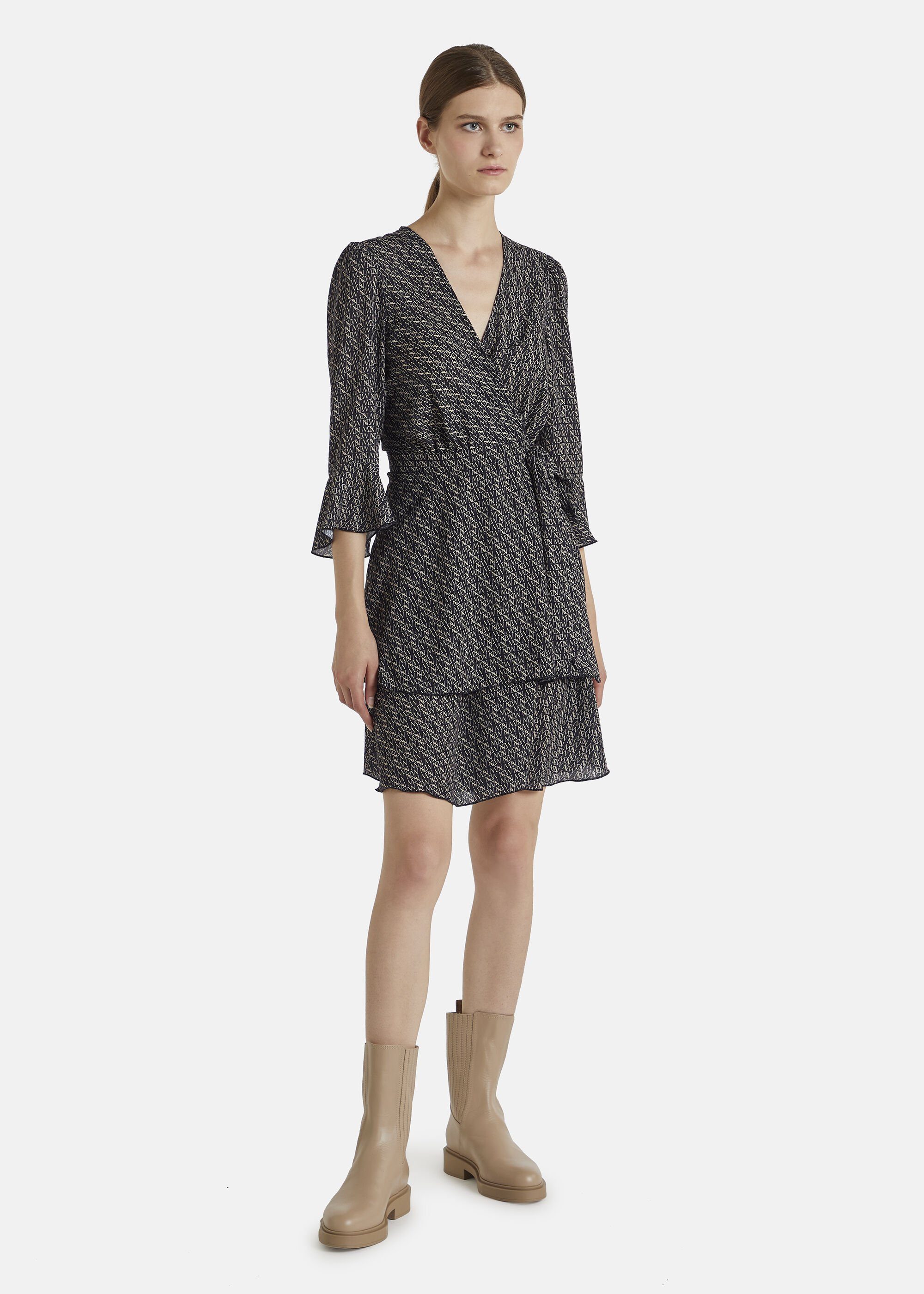 Nicowa A-Linien-Kleid NIOGRA (1-tlg) mit Volants günstig online kaufen